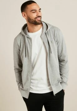 Next Lightweight - Sweater Met Rits - Grey