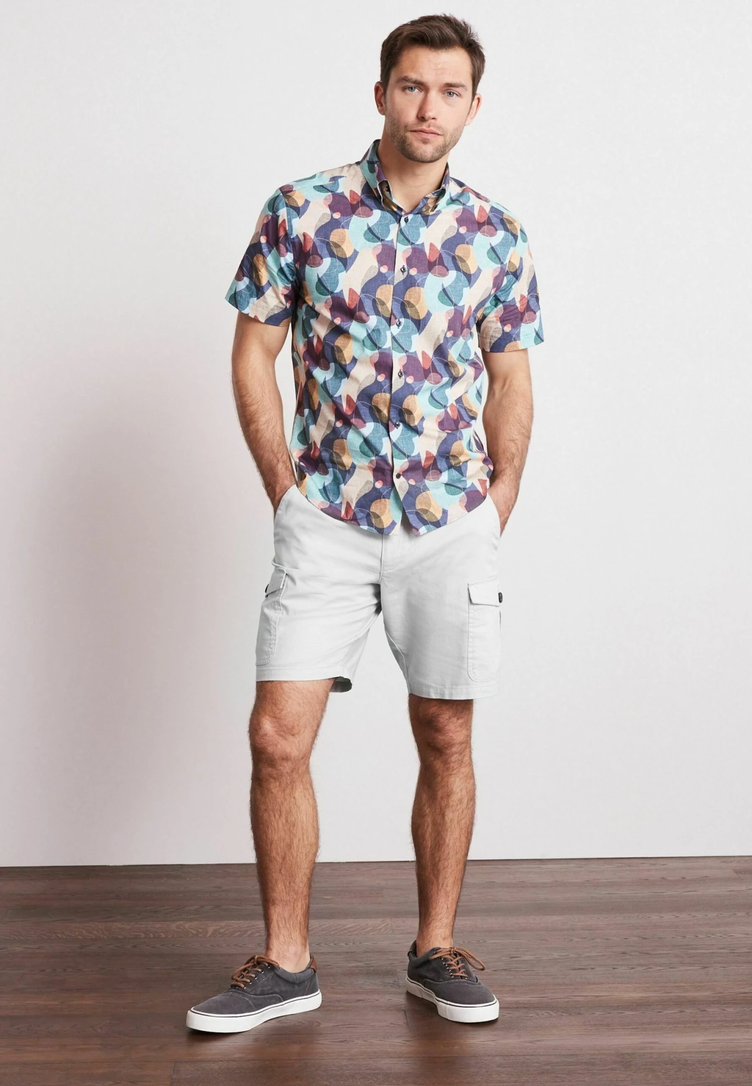 Next Shorts - Light Grey