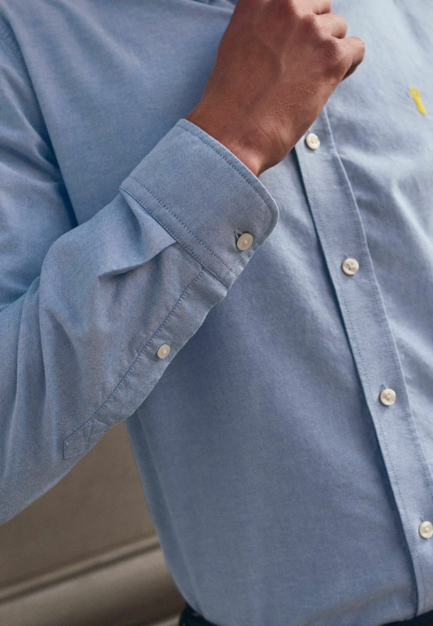 Next Long Sleeve Oxford- Overhemd - Blue - Afbeelding 4
