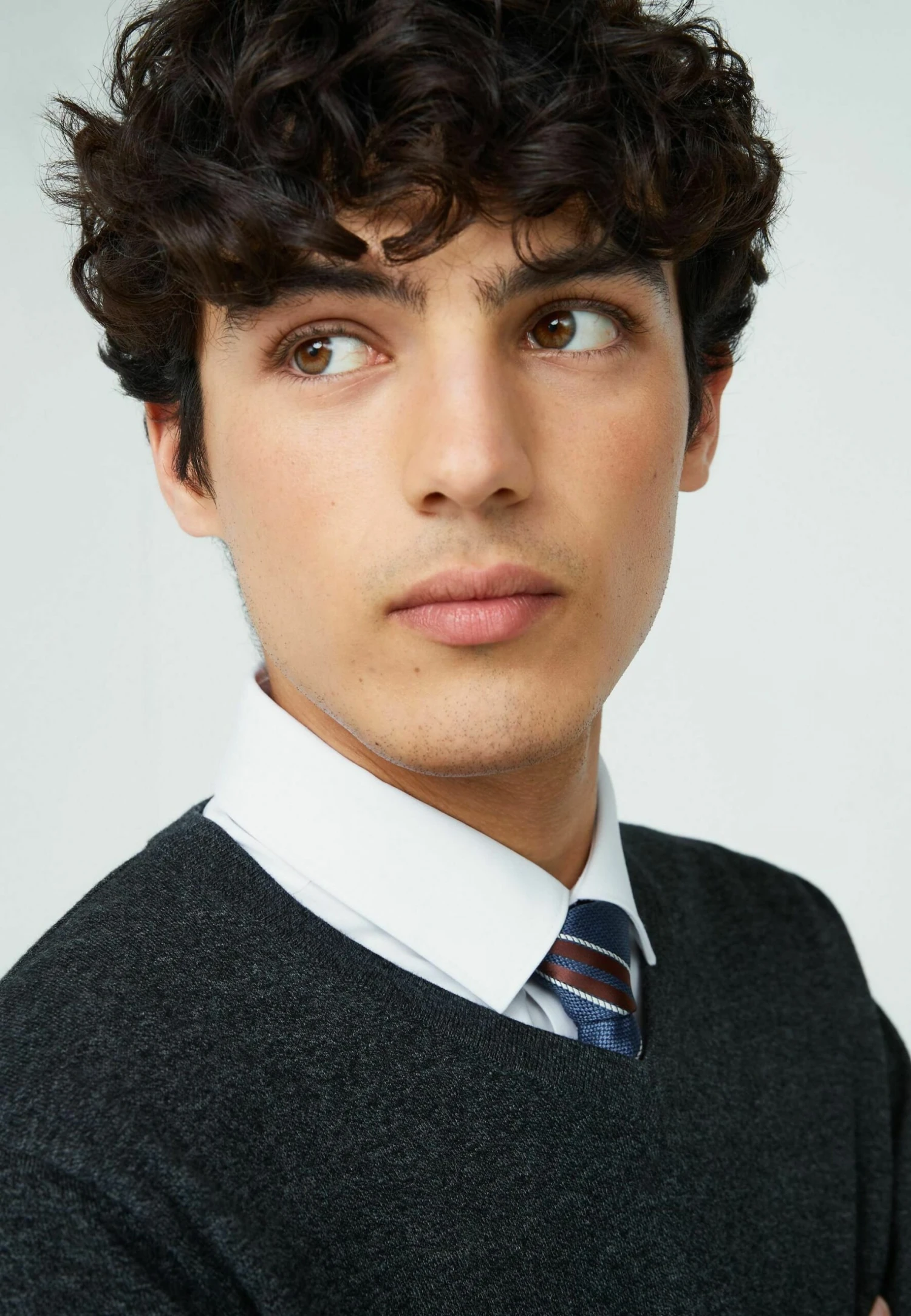 Next Rich V-Neck - Trui - Charcoal Grey - Afbeelding 5