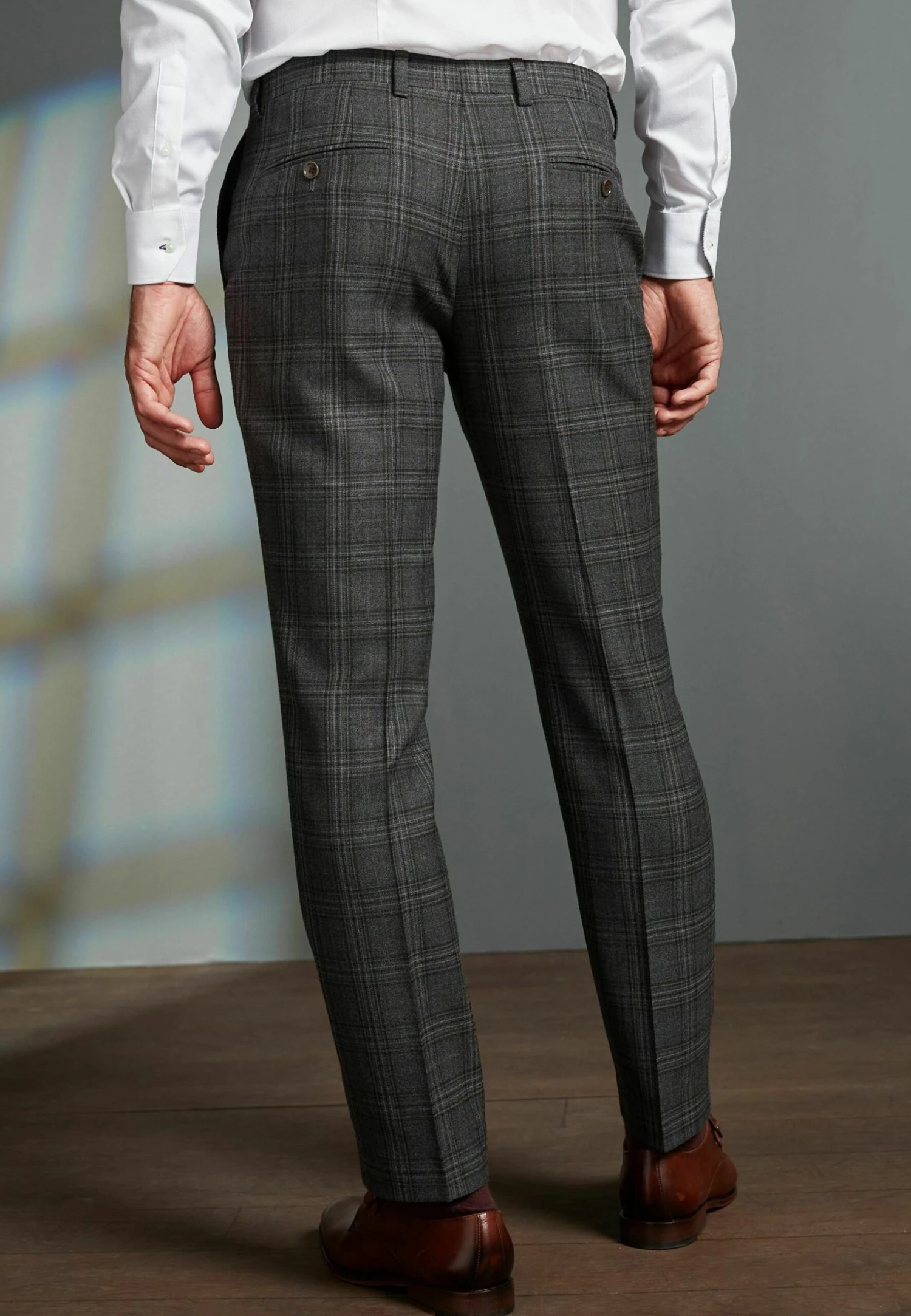Next Slim Fit Signature Tg Di Fabio - Broek - Grey - Afbeelding 3