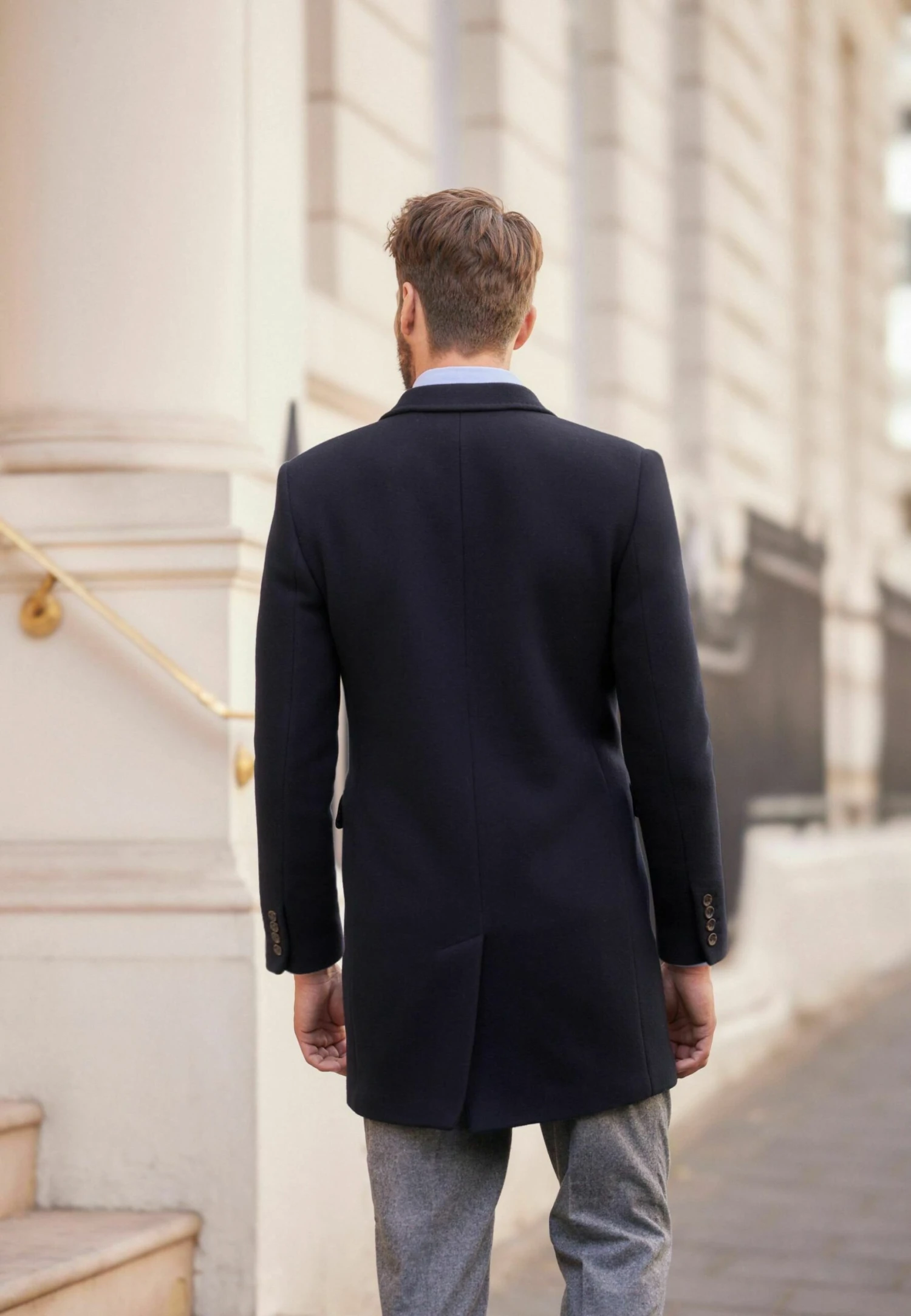 Next Signature Epsom Withstandard - Halflange Jas - Navy Blue - Afbeelding 6