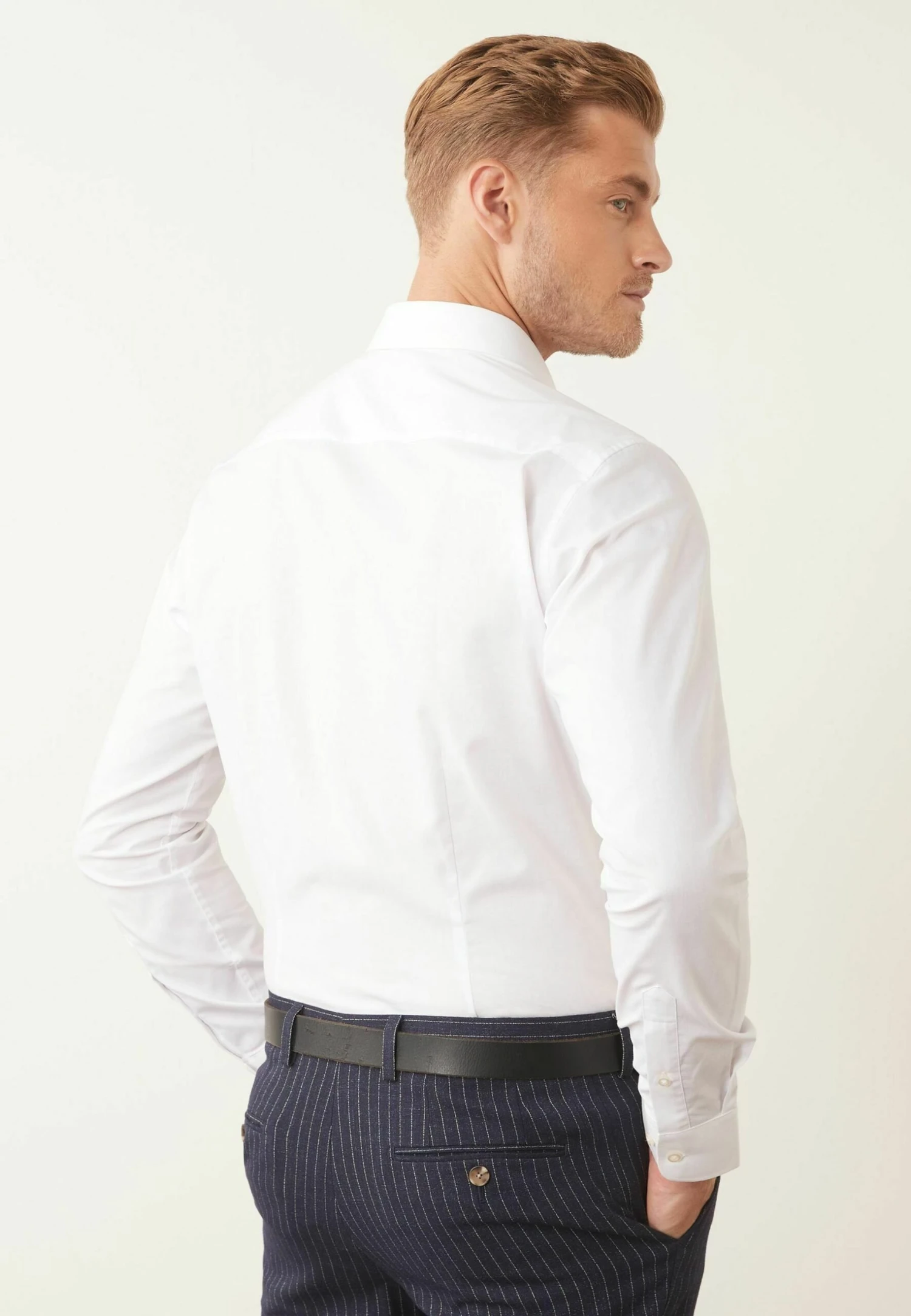 Next Slim Fit Single Cuff - Zakelijk Overhemd - White - Afbeelding 2