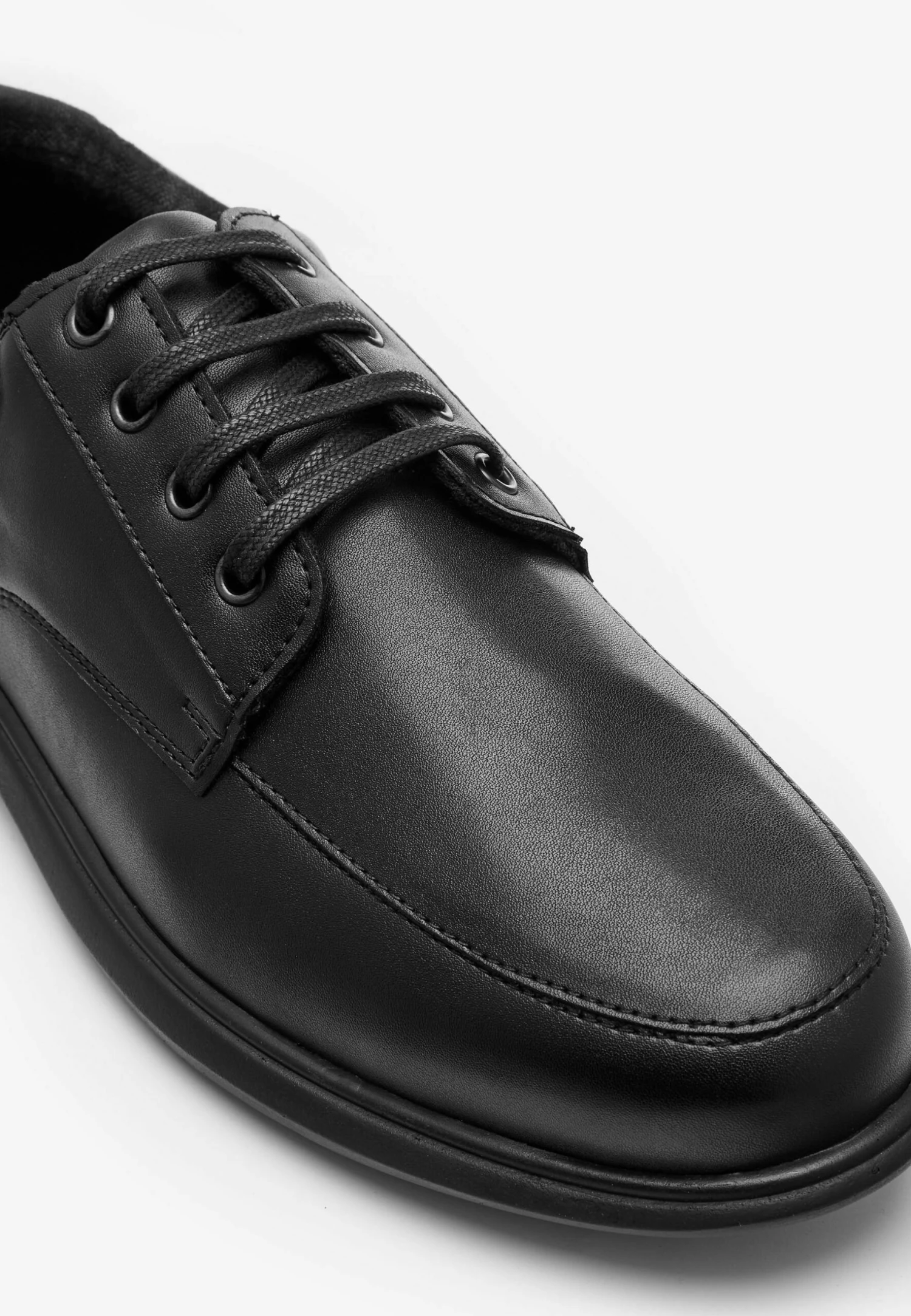 Next Apron Derby Wide Fit - Sneakers Laag - Black - Afbeelding 5