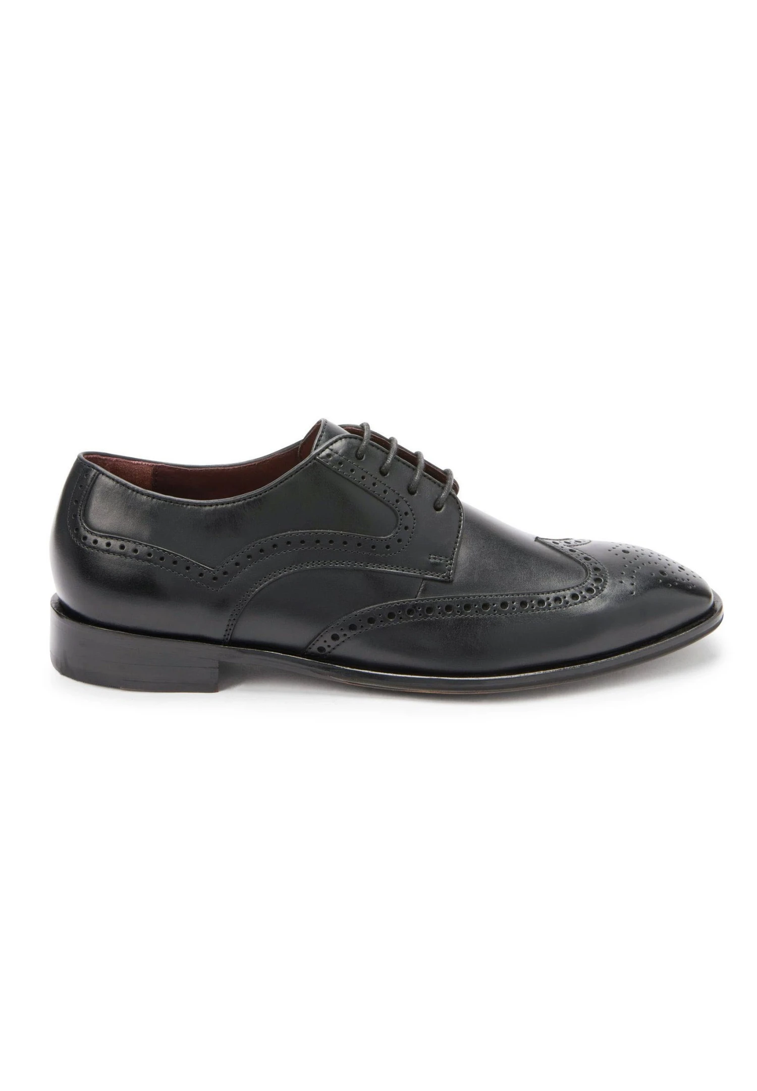 Next Signature Italian Piped Edge Brogues Standard - Veterschoenen - Black - Afbeelding 3