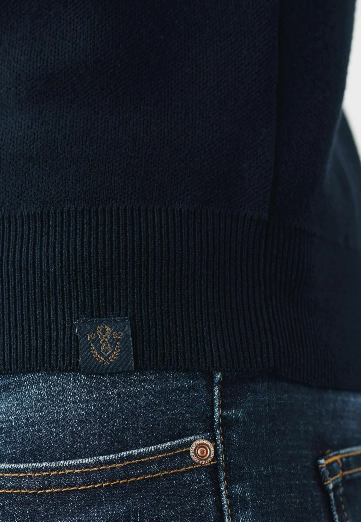 Next Motion Flex Stretch - Slim Fit Jeans - Mid Indigo Blue - Afbeelding 7