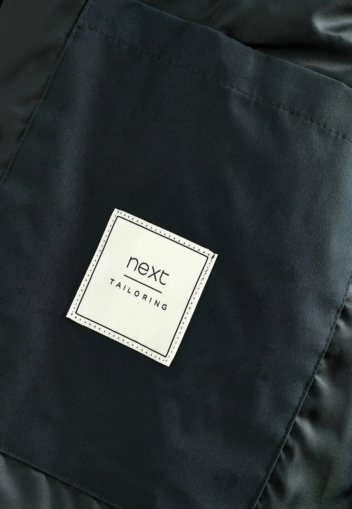 Next Four Pocket Funnel Neck Standard - Parka - Navy Blue - Afbeelding 7