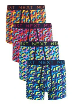 Next Dinosaur A-Fronts Four Pack - Onderbroeken - Diagonal Geo