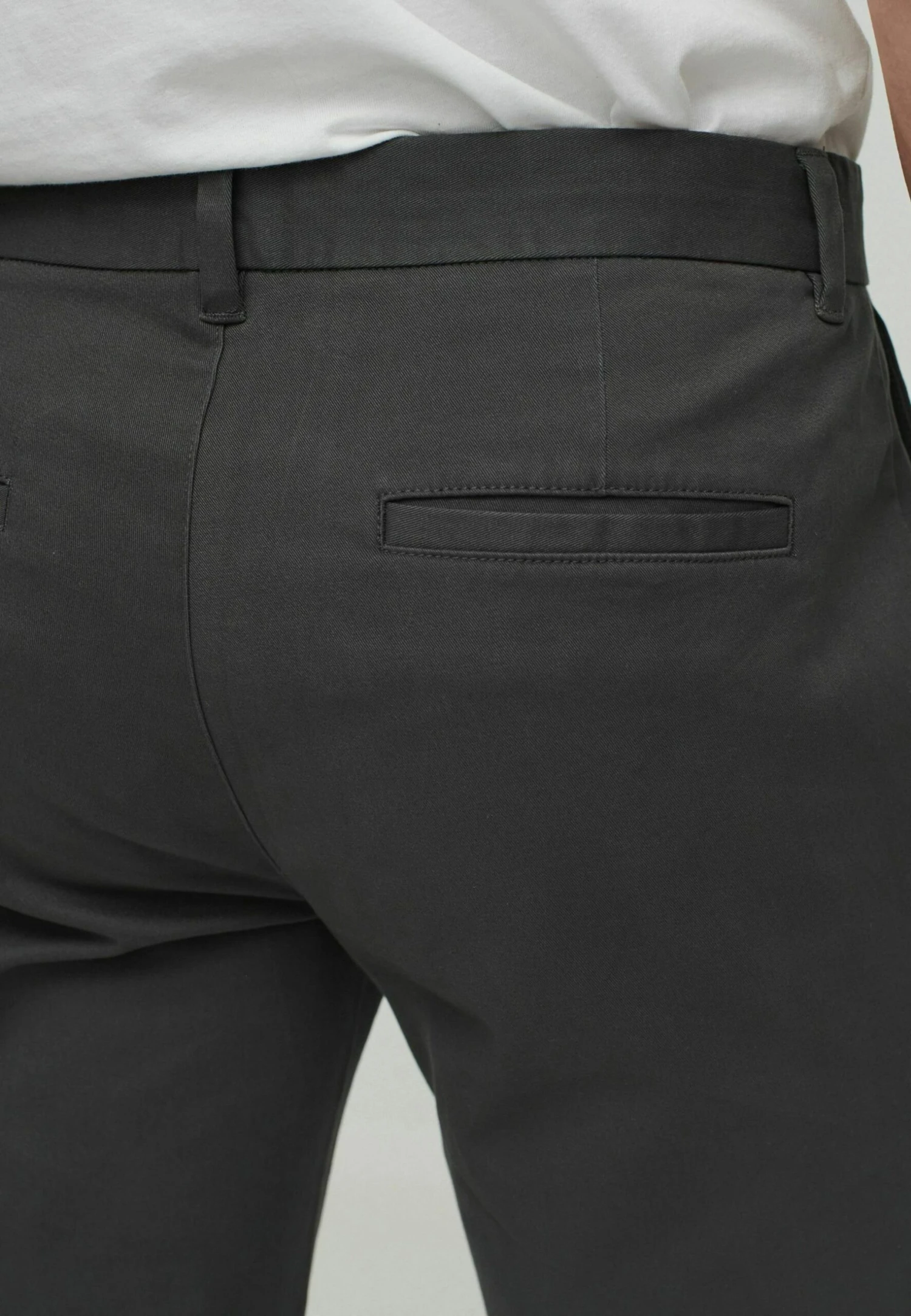 Next Stretch- Chino - Dark Grey - Afbeelding 5