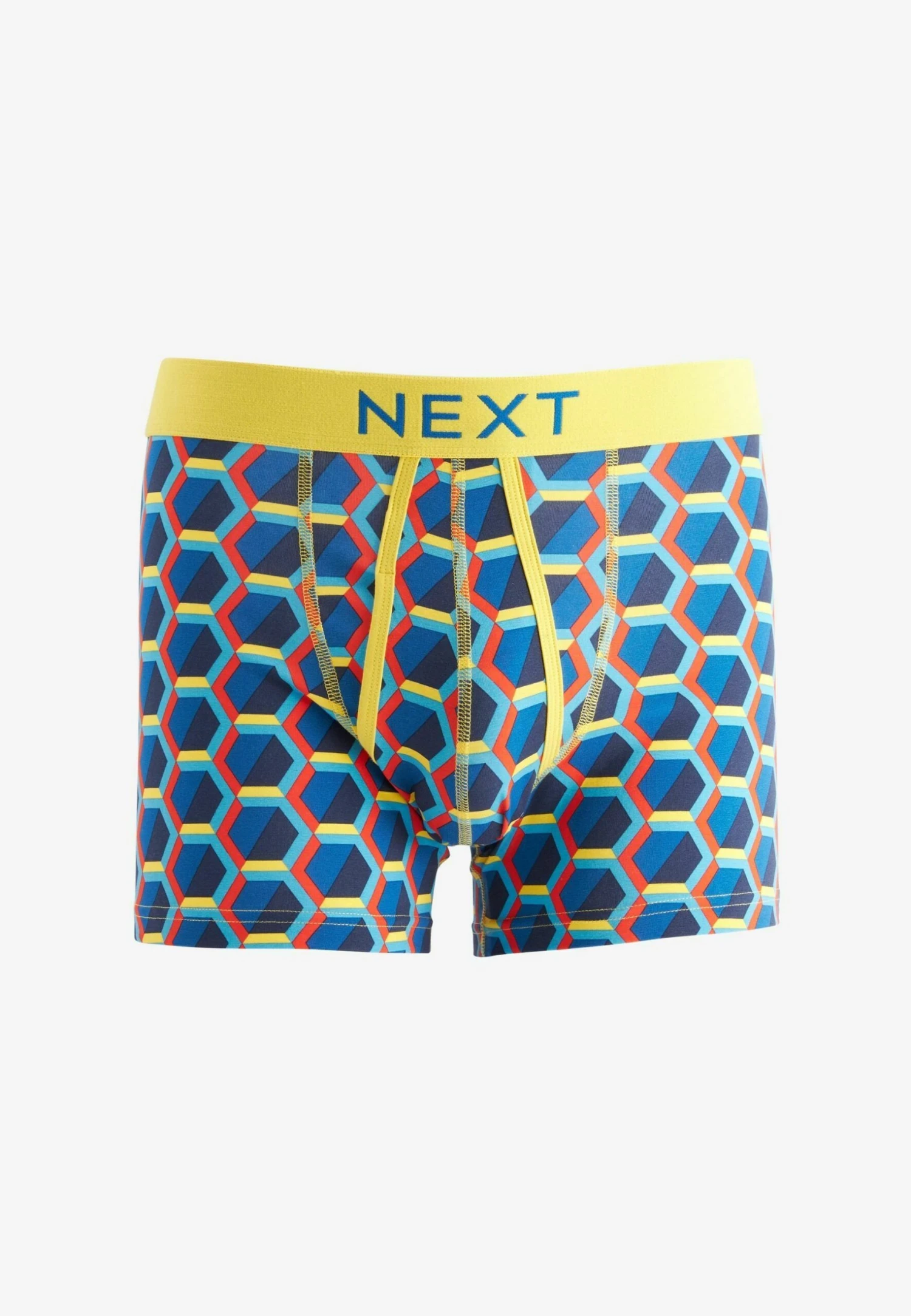 Next A-Front 8 Pack - Onderbroeken - Blue Pink Geo - Afbeelding 5