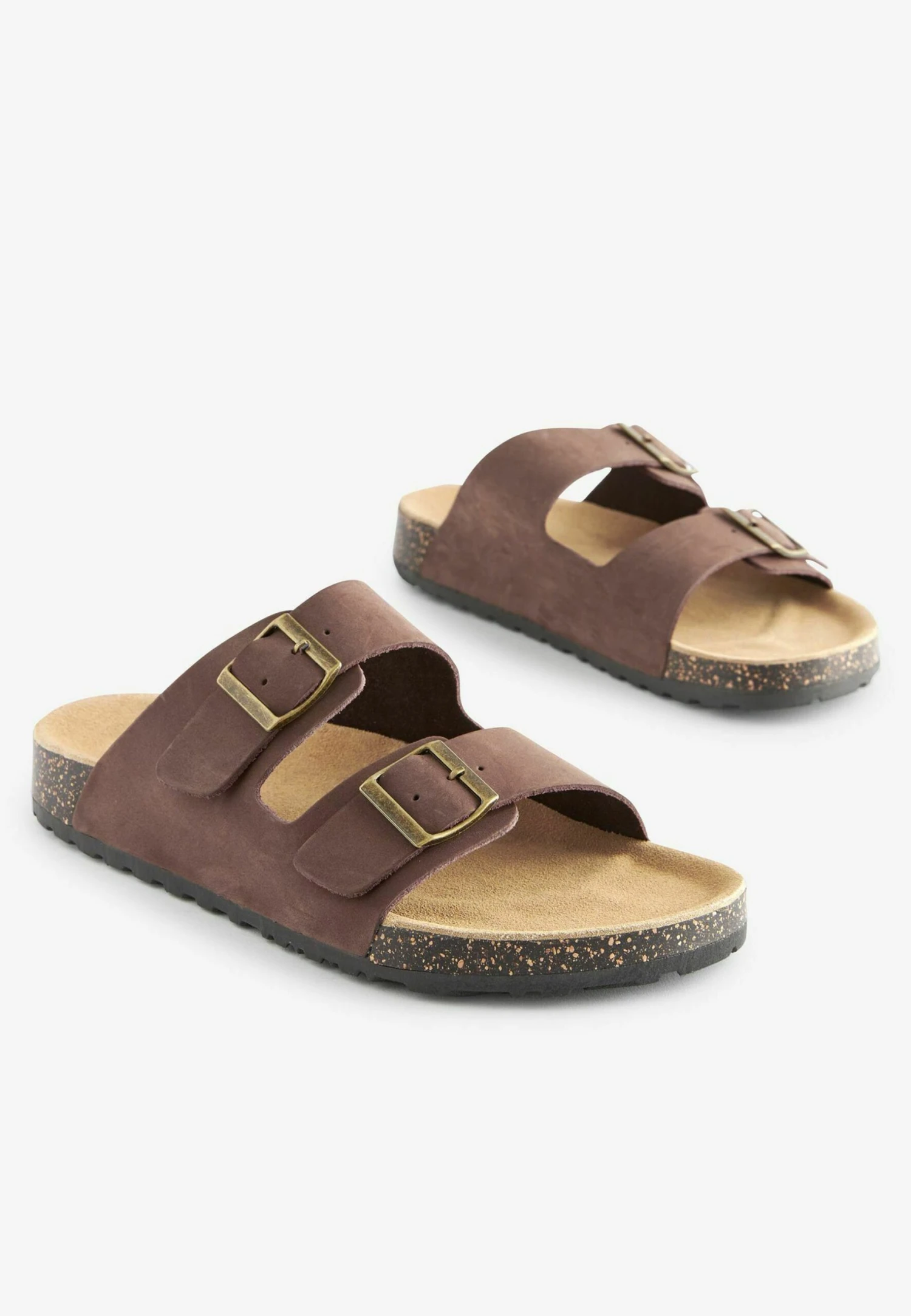 Next Double Strap Standard - Muiltjes - Brown - Afbeelding 3