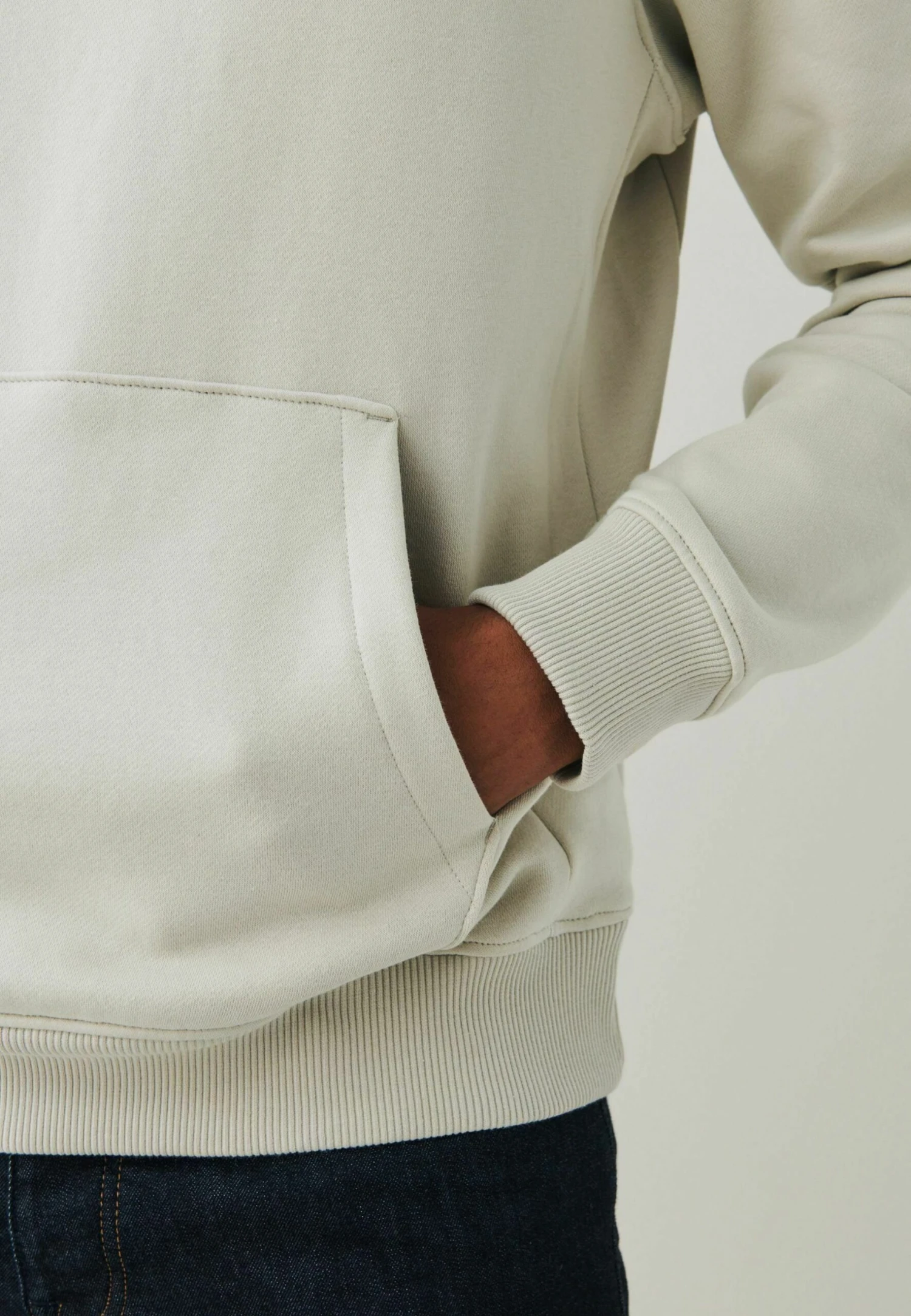 Next Hoodie - Ecru White - Afbeelding 4