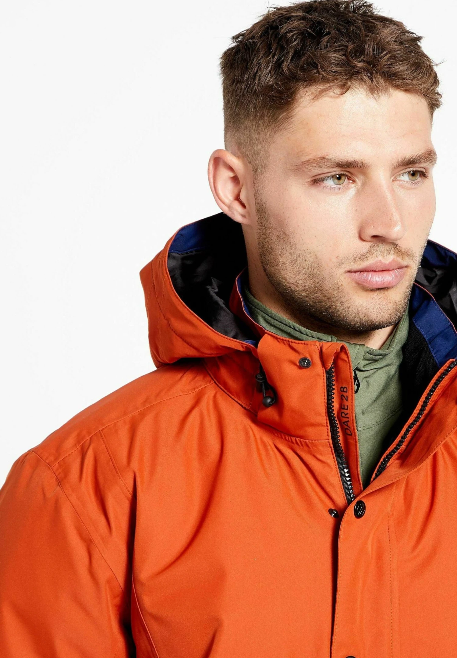Next Dare 2B X Reach The Peak- Winterjas - Orange - Afbeelding 5