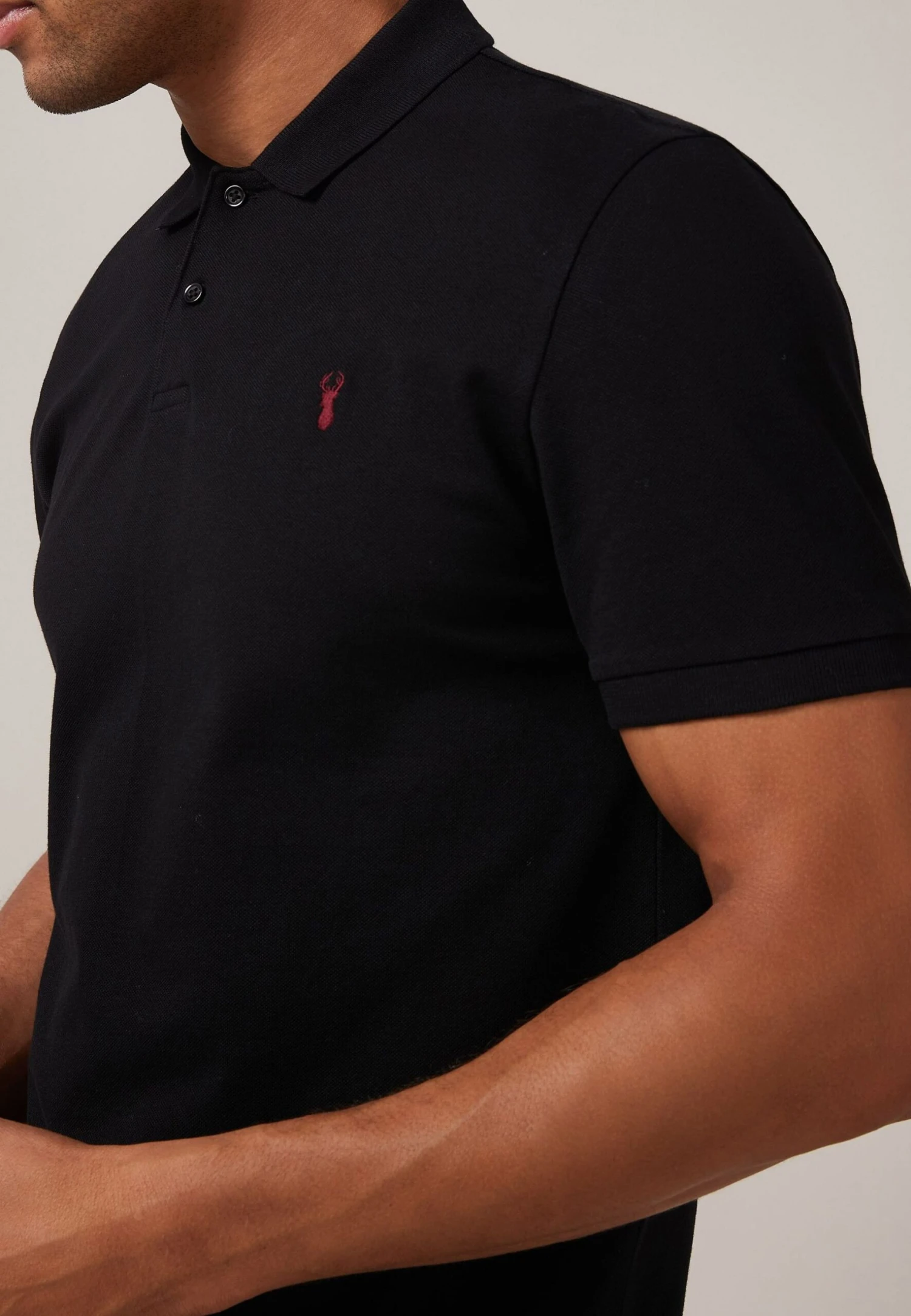 Next Pique- Poloshirt - Black - Afbeelding 4
