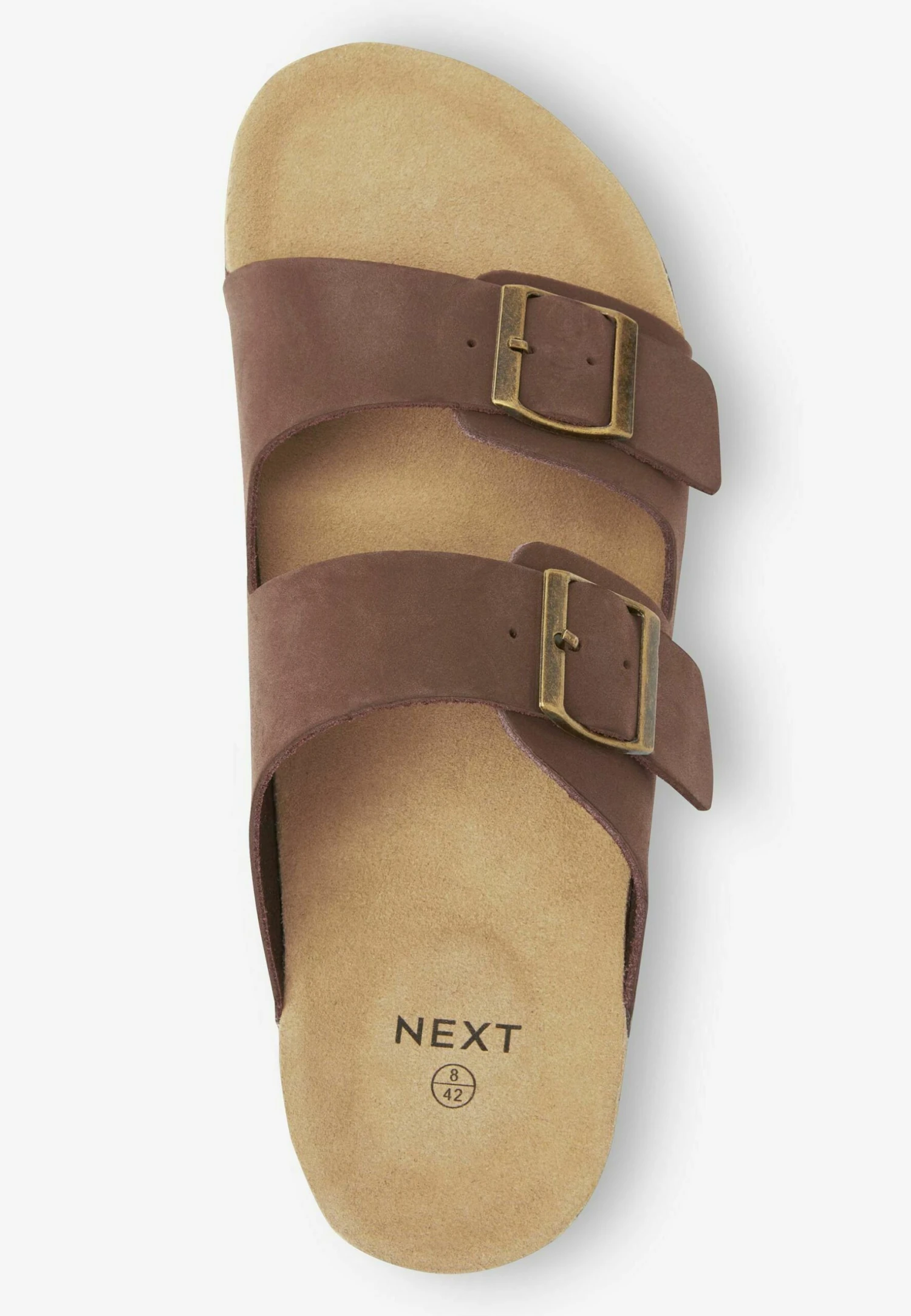 Next Double Strap Standard - Muiltjes - Brown - Afbeelding 4