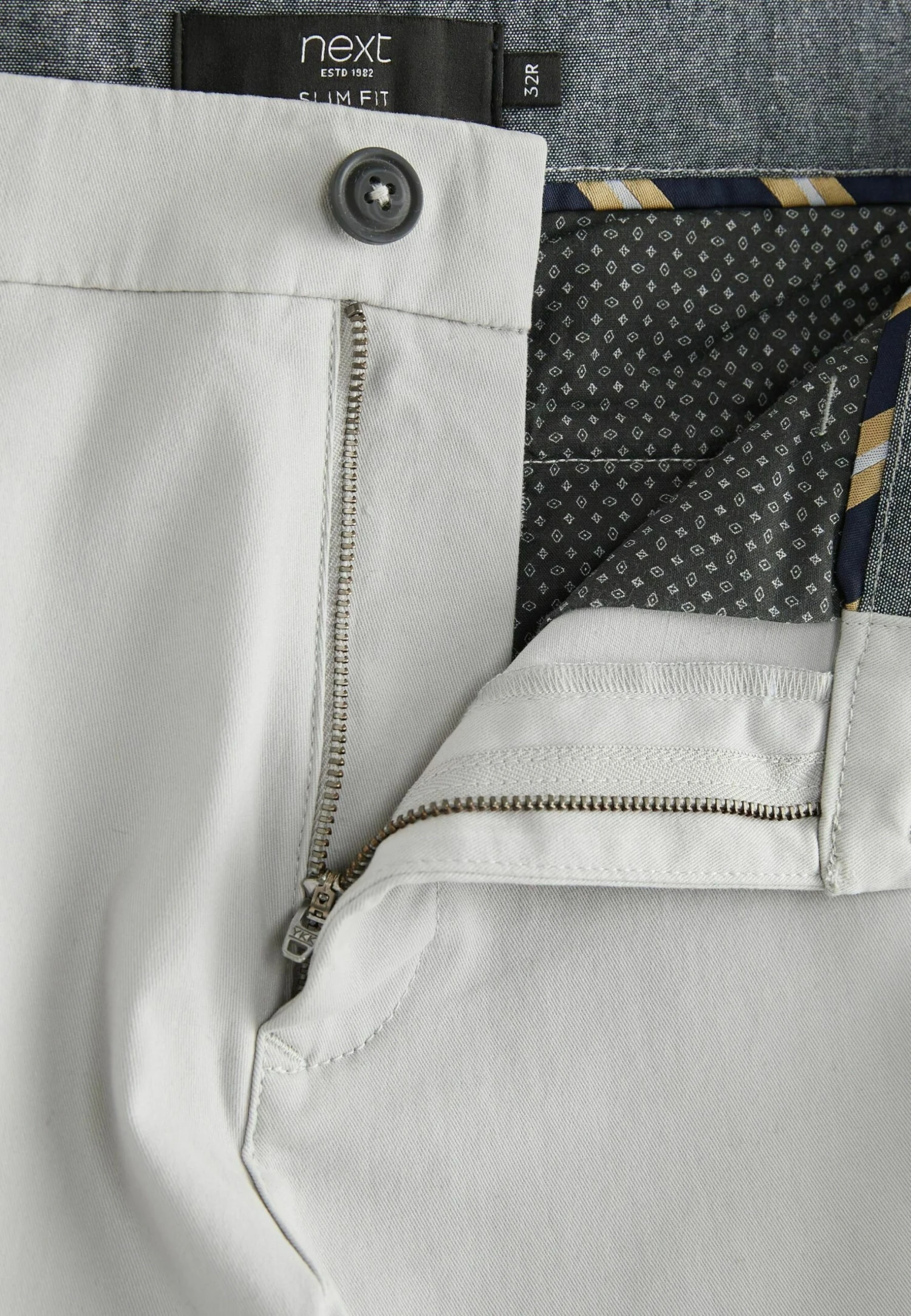 Next Chino - Bright Grey - Afbeelding 6
