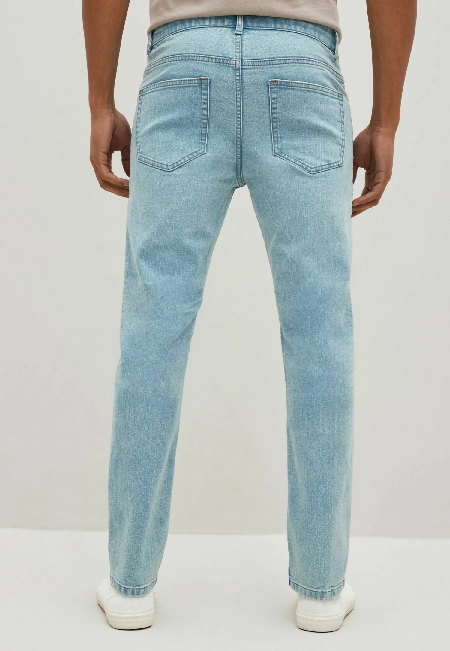 Next Authentic Stretch - Slim Fit Jeans - Light Blue - Afbeelding 2