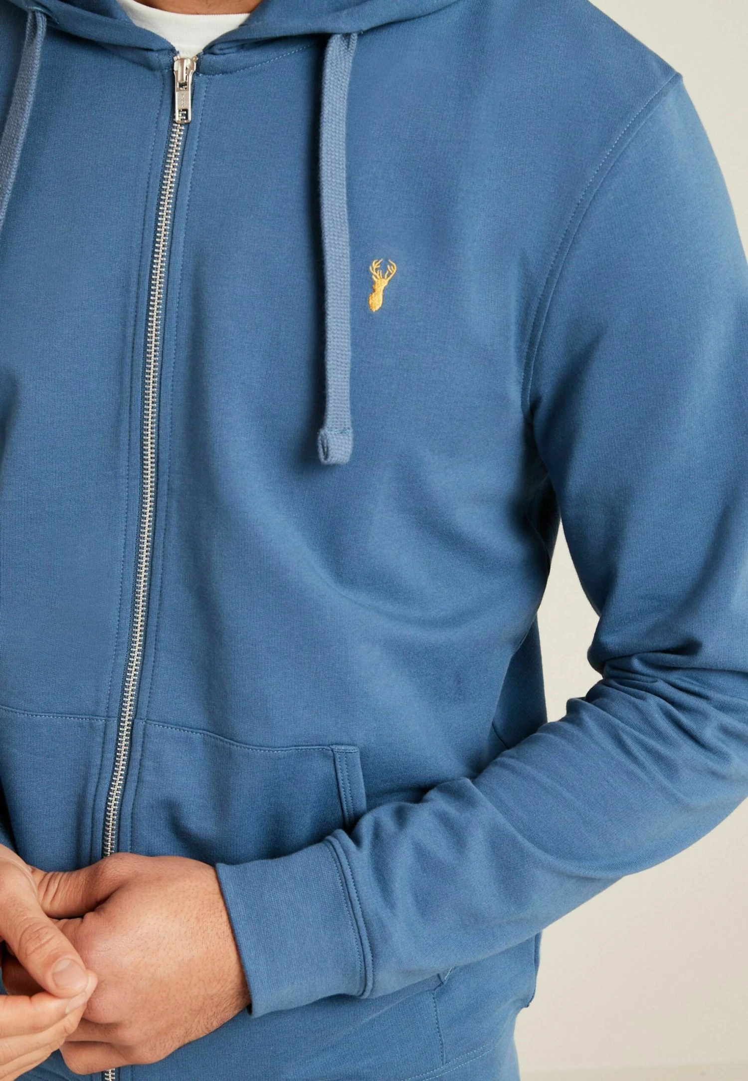 Next Lightweight - Sweater Met Rits - Blue - Afbeelding 4