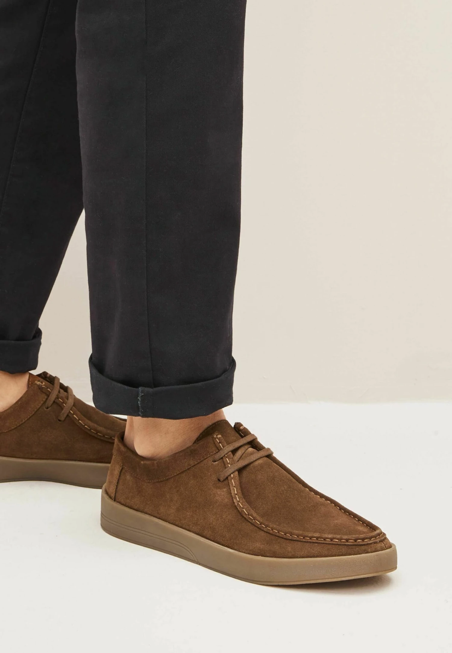 Next Apron Standard - Sportieve Veterschoenen - Tan Brown