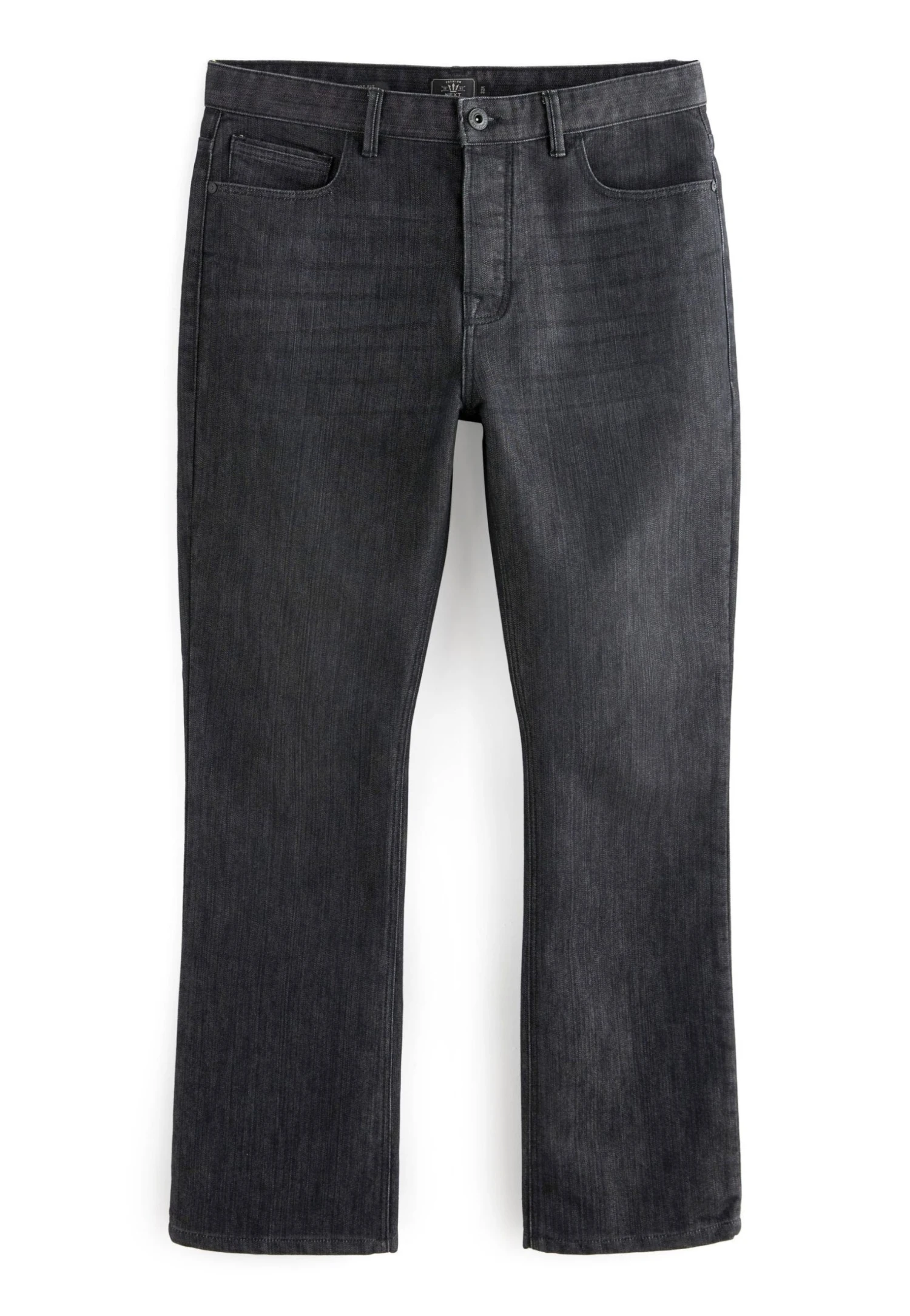 Next With Stretch - Straight Leg Jeans - Black Wash - Afbeelding 4