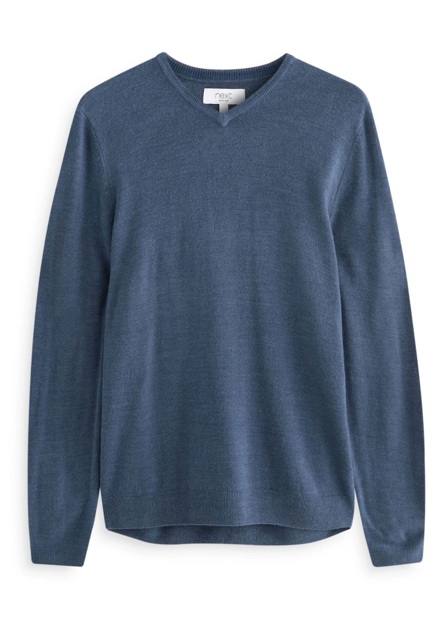 Next Soft Touch V-Neck - Trui - Blue - Afbeelding 4
