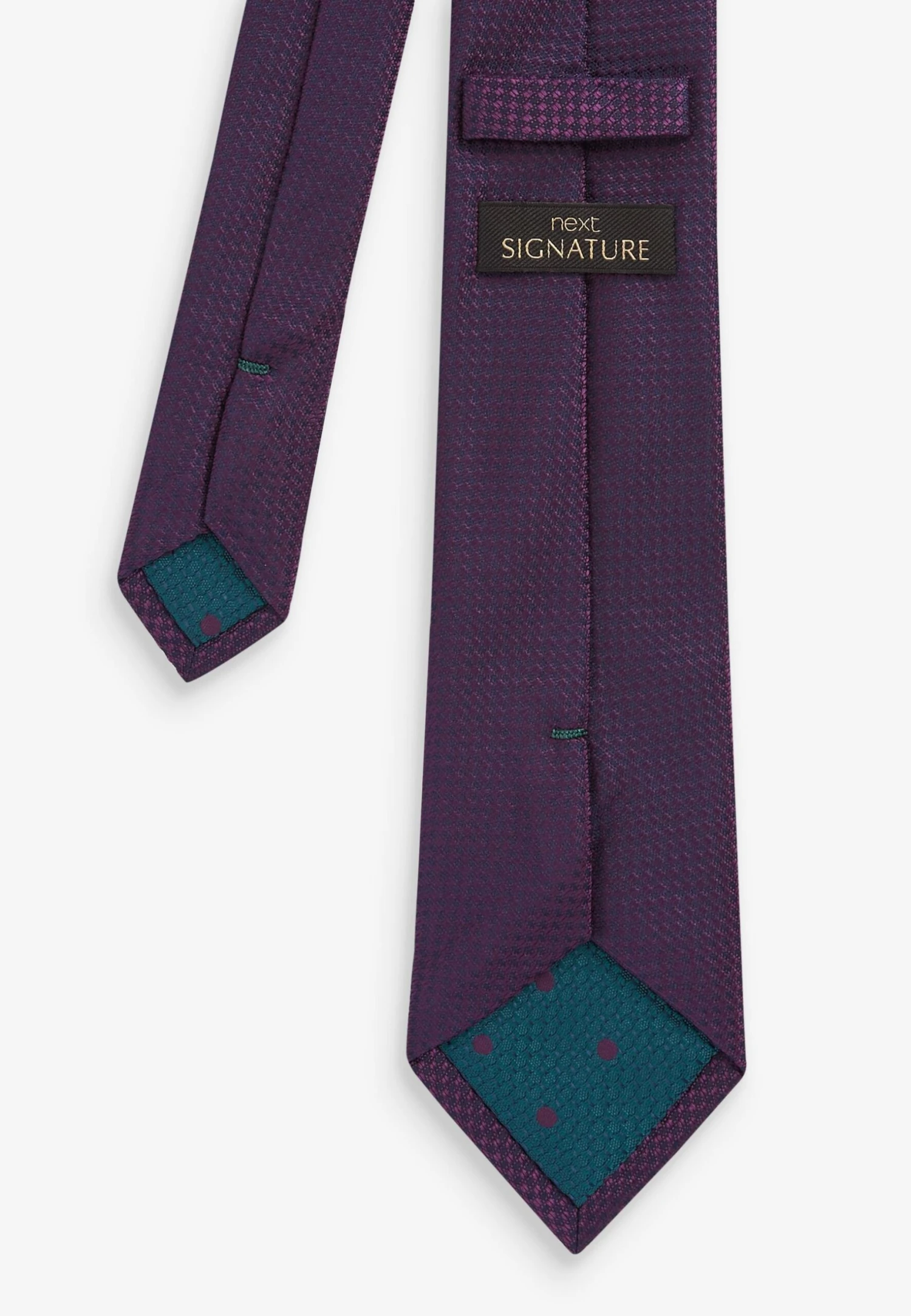 Next Signature Textured - Stropdas - Black - Afbeelding 3