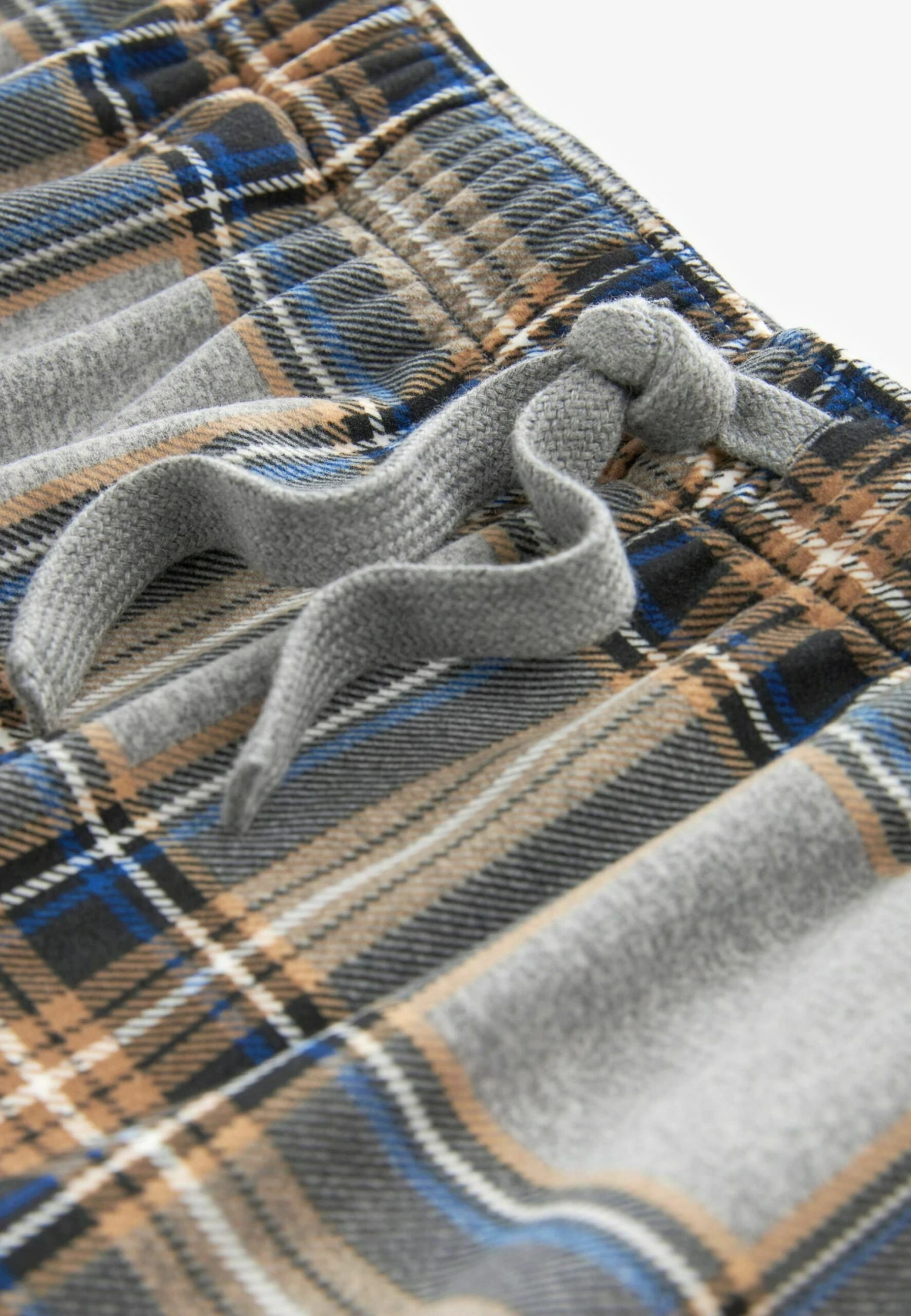 Next Motionflex Cosy Standard - Pyjamabroek - Grey Check - Afbeelding 2