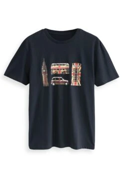 Next Coronation Standard - T-Shirt Print - Navy