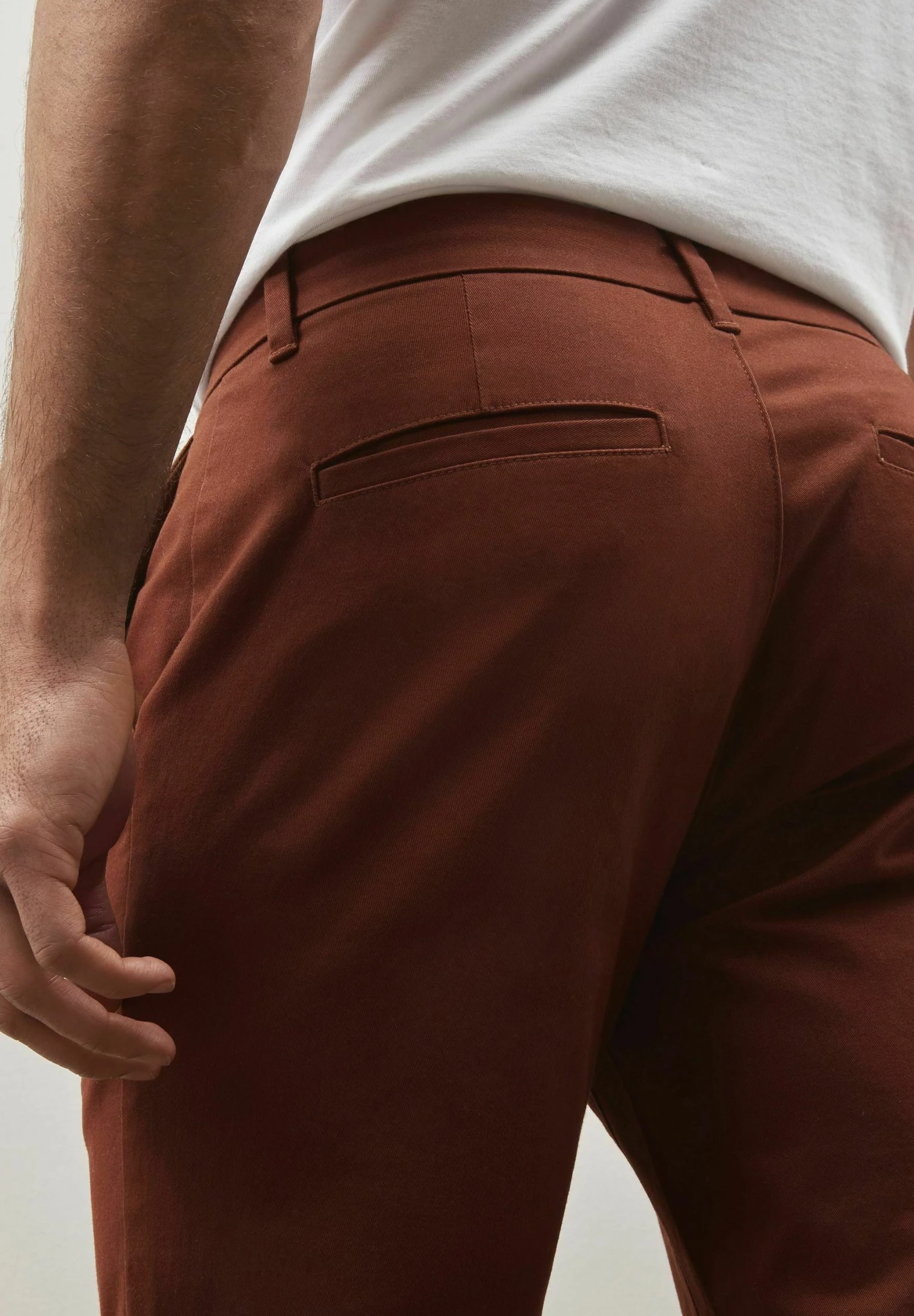 Next Stretch - Chino - Red - Afbeelding 3