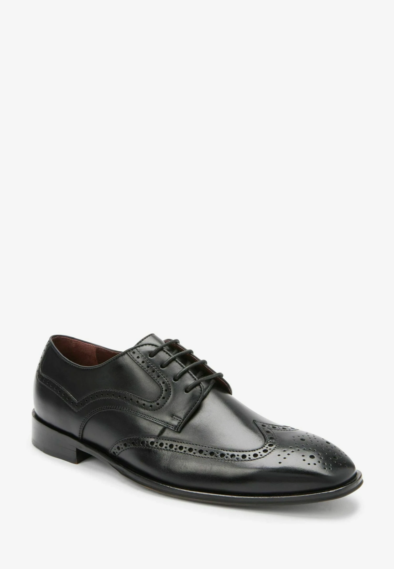 Next Signature Italian Piped Edge Brogues Standard - Veterschoenen - Black - Afbeelding 4