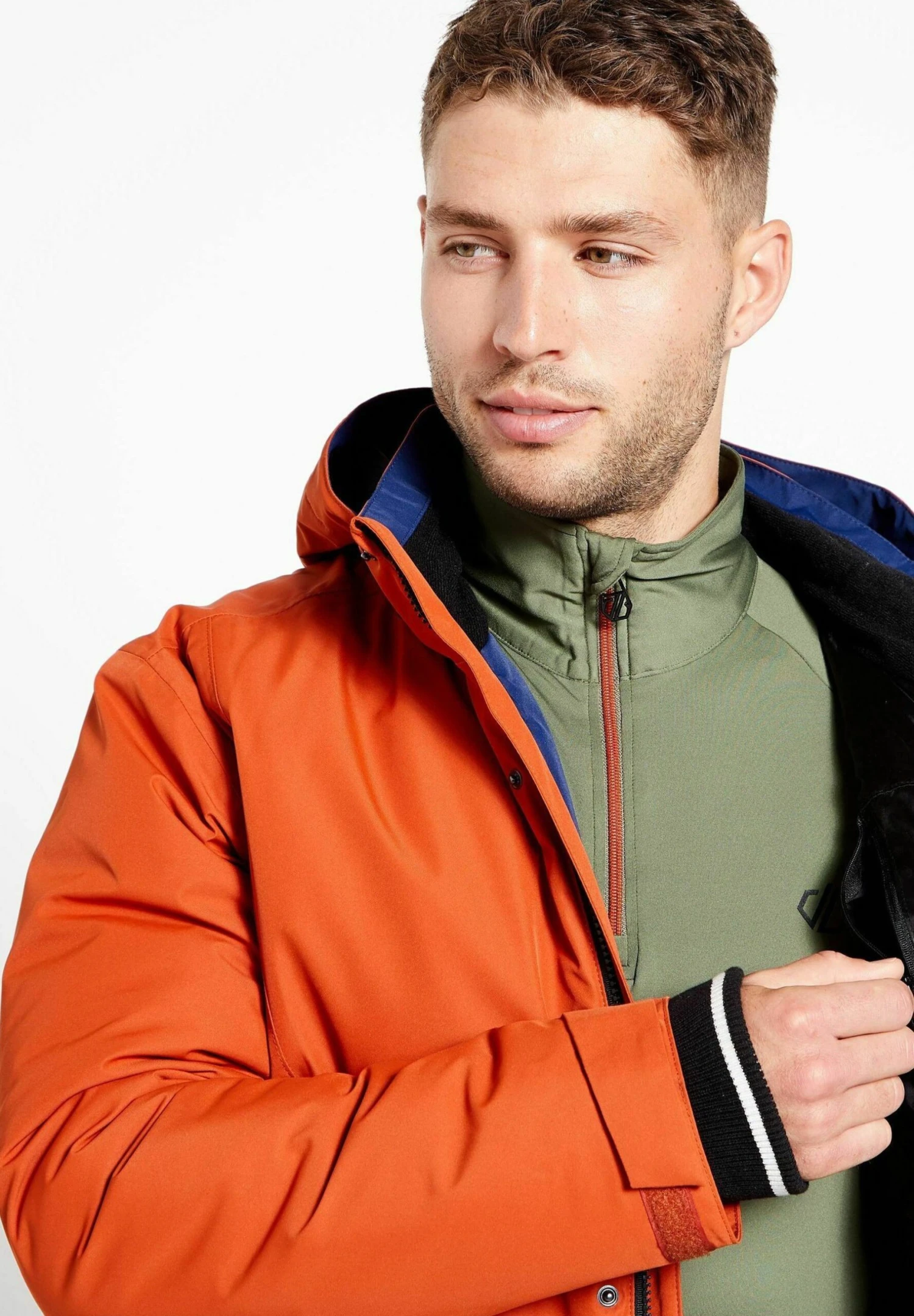 Next Dare 2B X Reach The Peak- Winterjas - Orange - Afbeelding 4