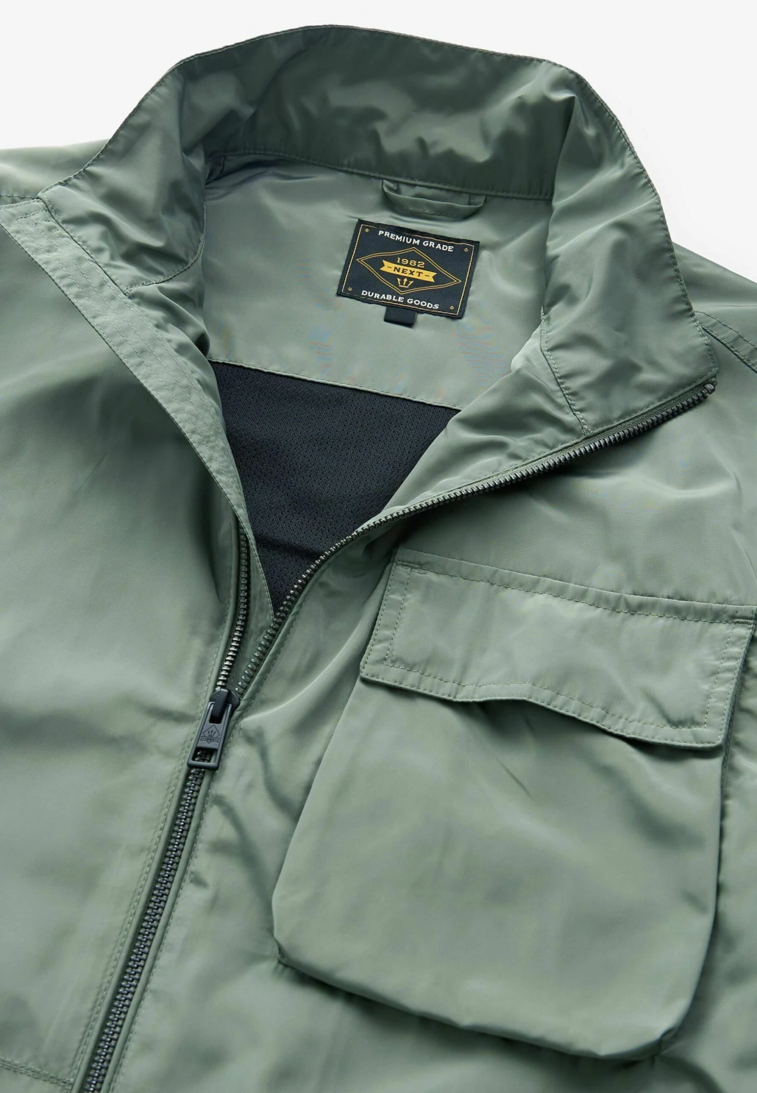 Next Funnel Shower Resistant Standard - Jas - Sage Green - Afbeelding 2