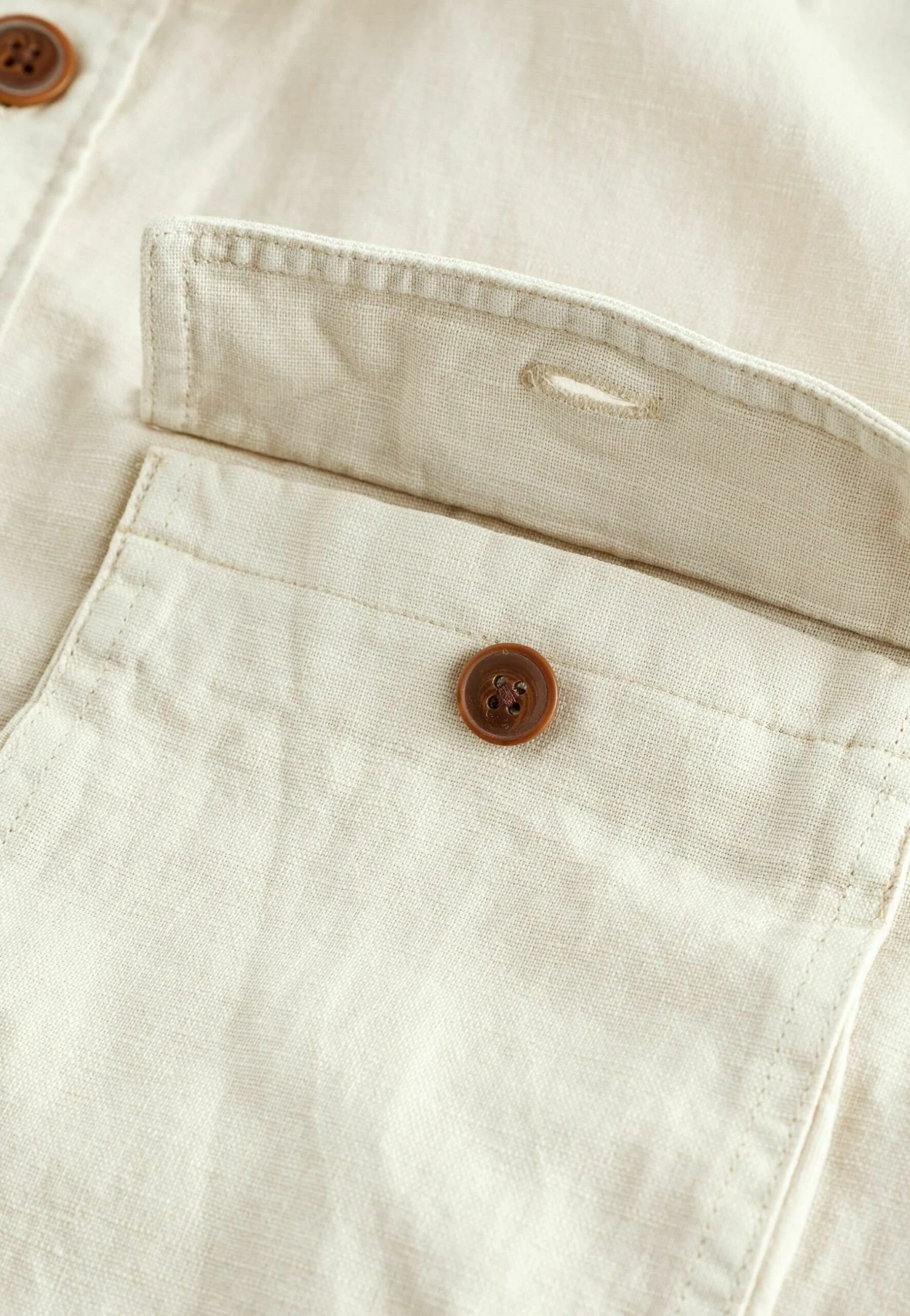 Next Standard - Lichte Jas - Ecru White - Afbeelding 8