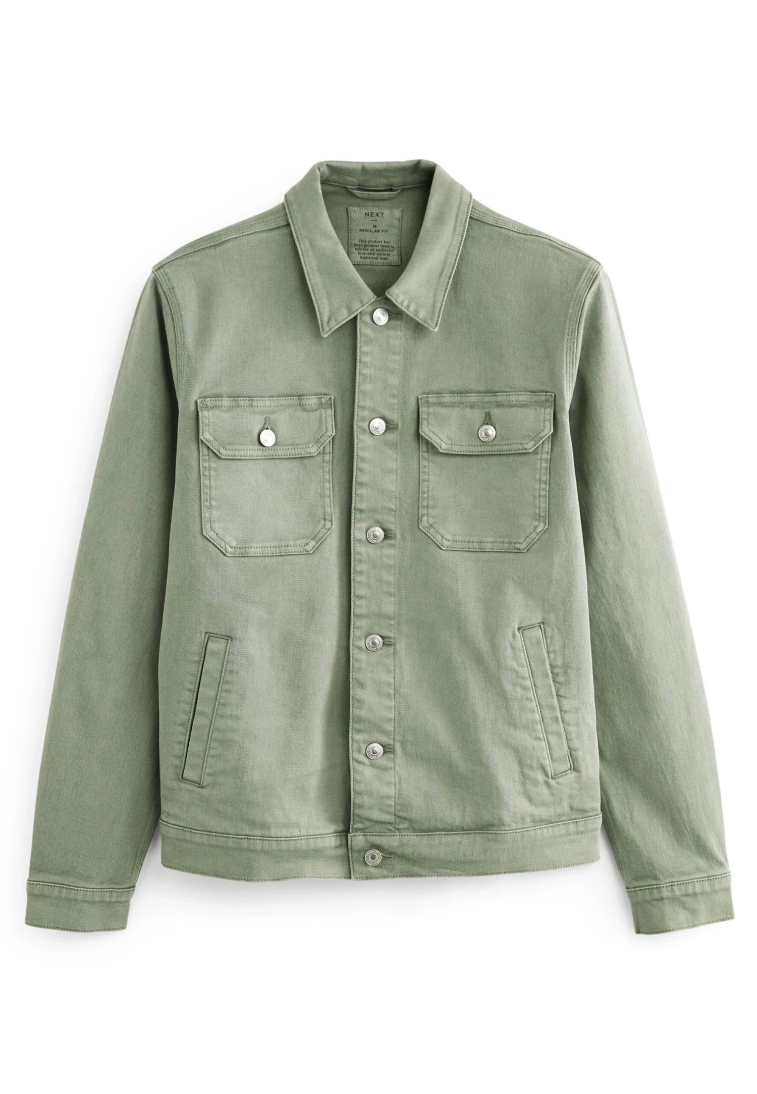 Next Standard - Spijkerjas - Sage Green - Afbeelding 2