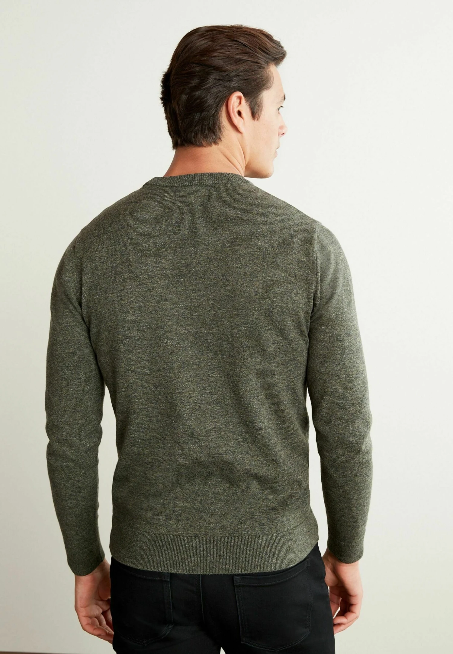 Next Trui - Khaki Green - Afbeelding 3