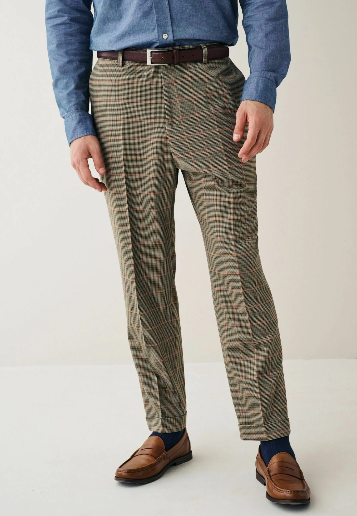 Next Check - Pantalon - Taupe Brown