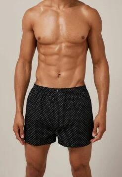 Next Pattern Pure 4 Pack - Boxershort - Black