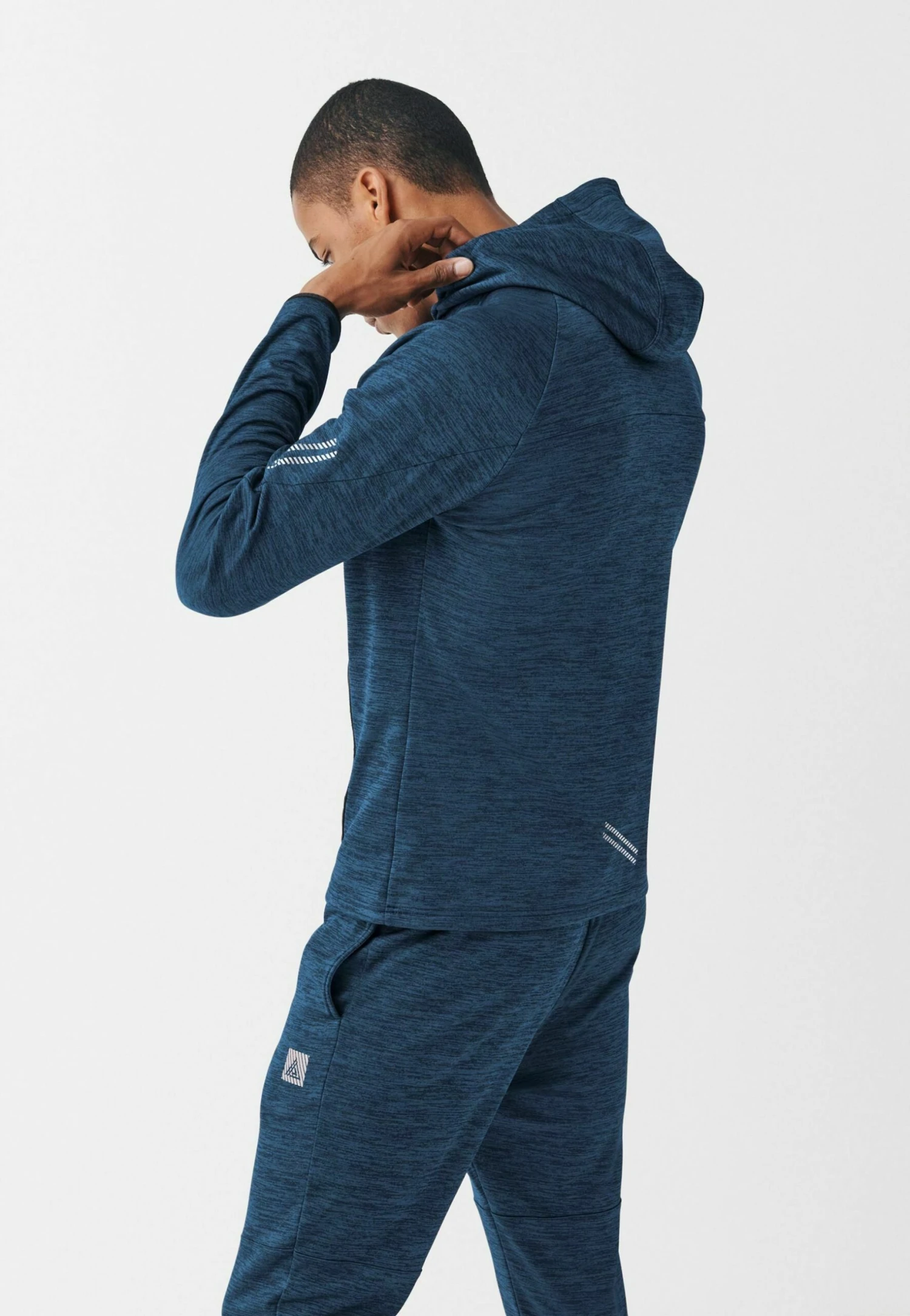 Next Active Tech - Sweater - Navy Marl - Afbeelding 3