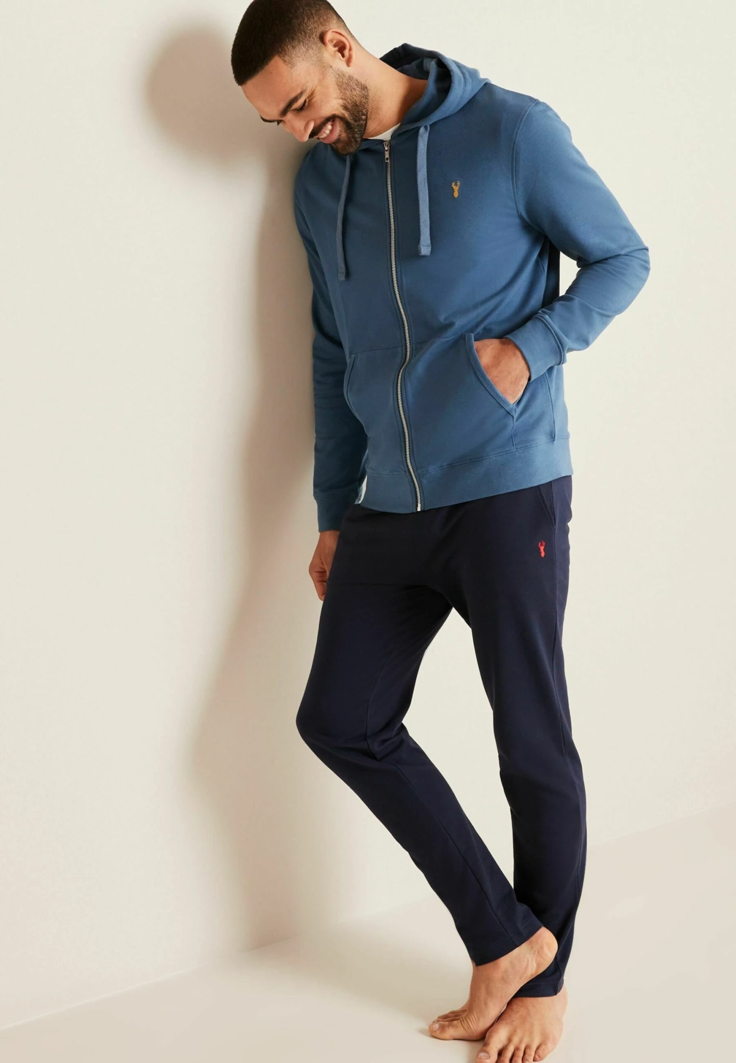 Next Lightweight - Sweater Met Rits - Blue - Afbeelding 2
