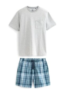 Next Set LightweightStandard - Pyjama - Grey Blue Check