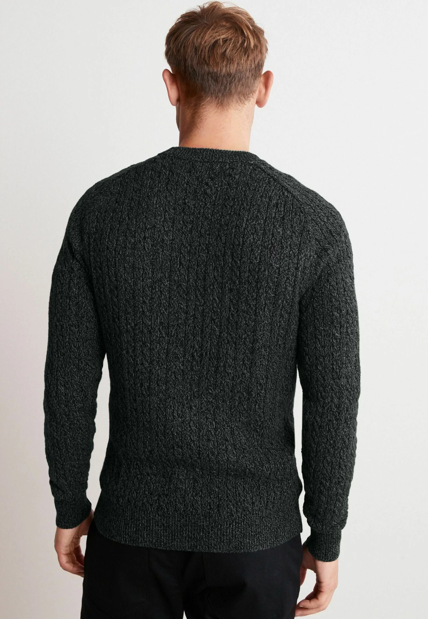 Next Crew Neck - Trui - Grey - Afbeelding 3