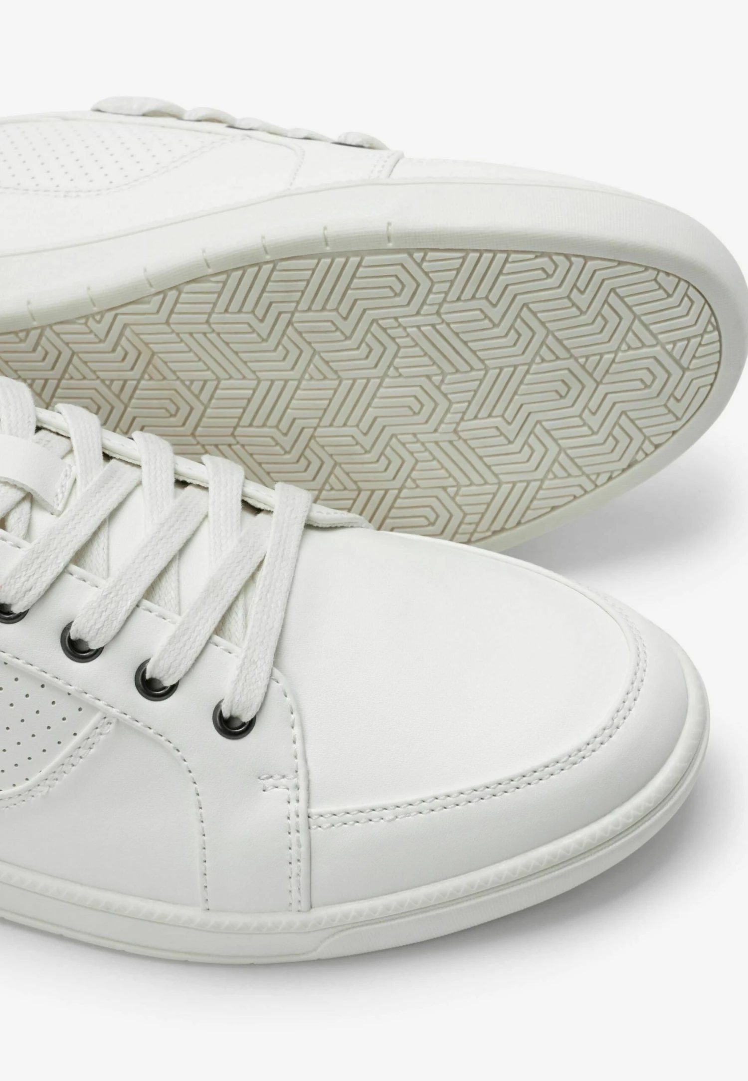 Next Perforated- Sneakers Laag - White - Afbeelding 4