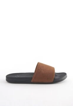 Next Motionflex - Badslippers - Tan Brown