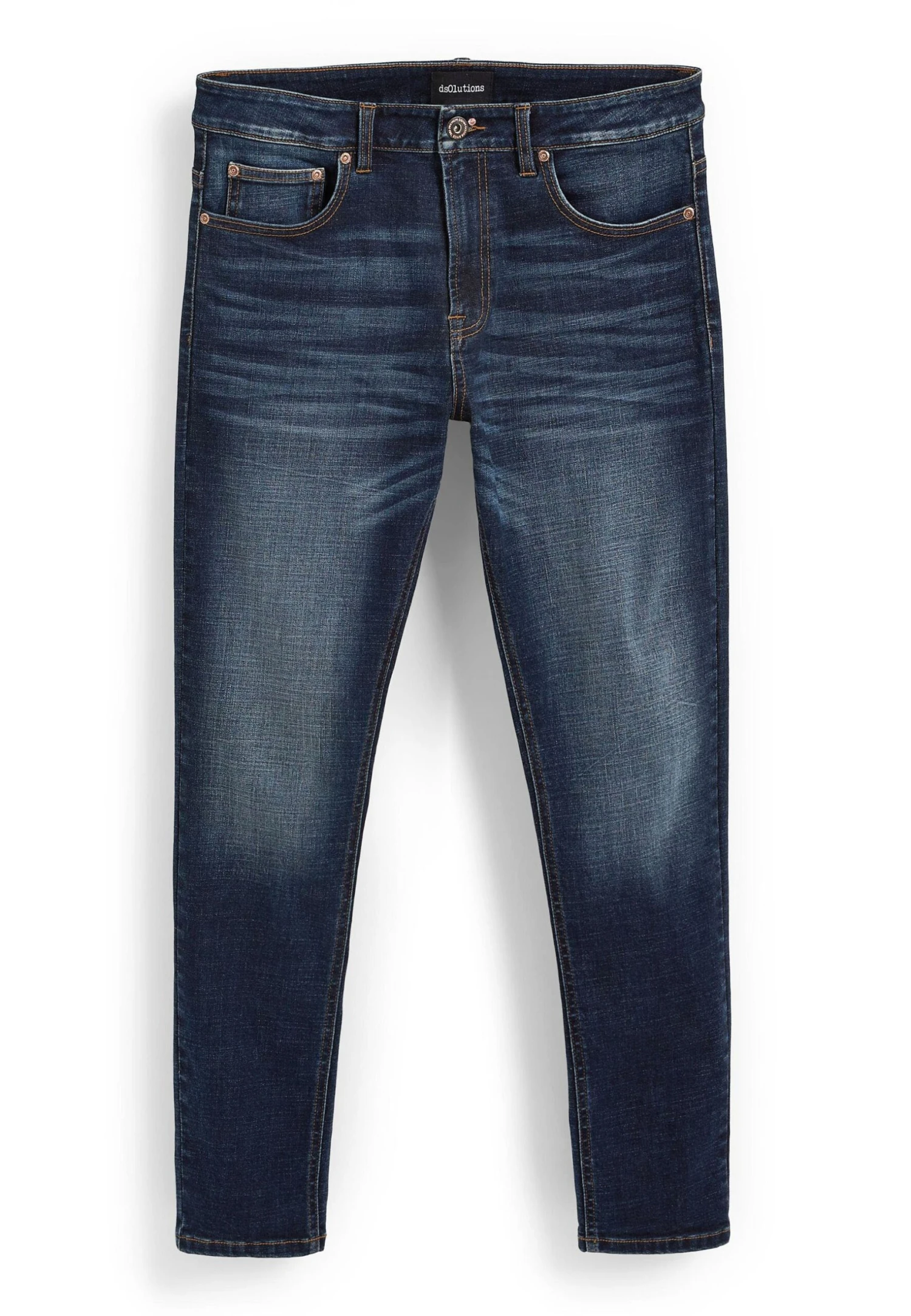 Next Motion Flex Stretch - Slim Fit Jeans - Mid Indigo Blue - Afbeelding 6