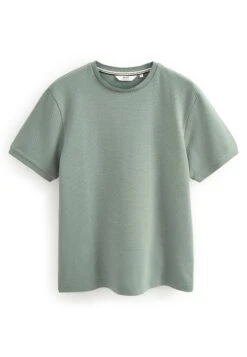 Next TexturedRegular Fit - T-Shirt Basic - Sage Green