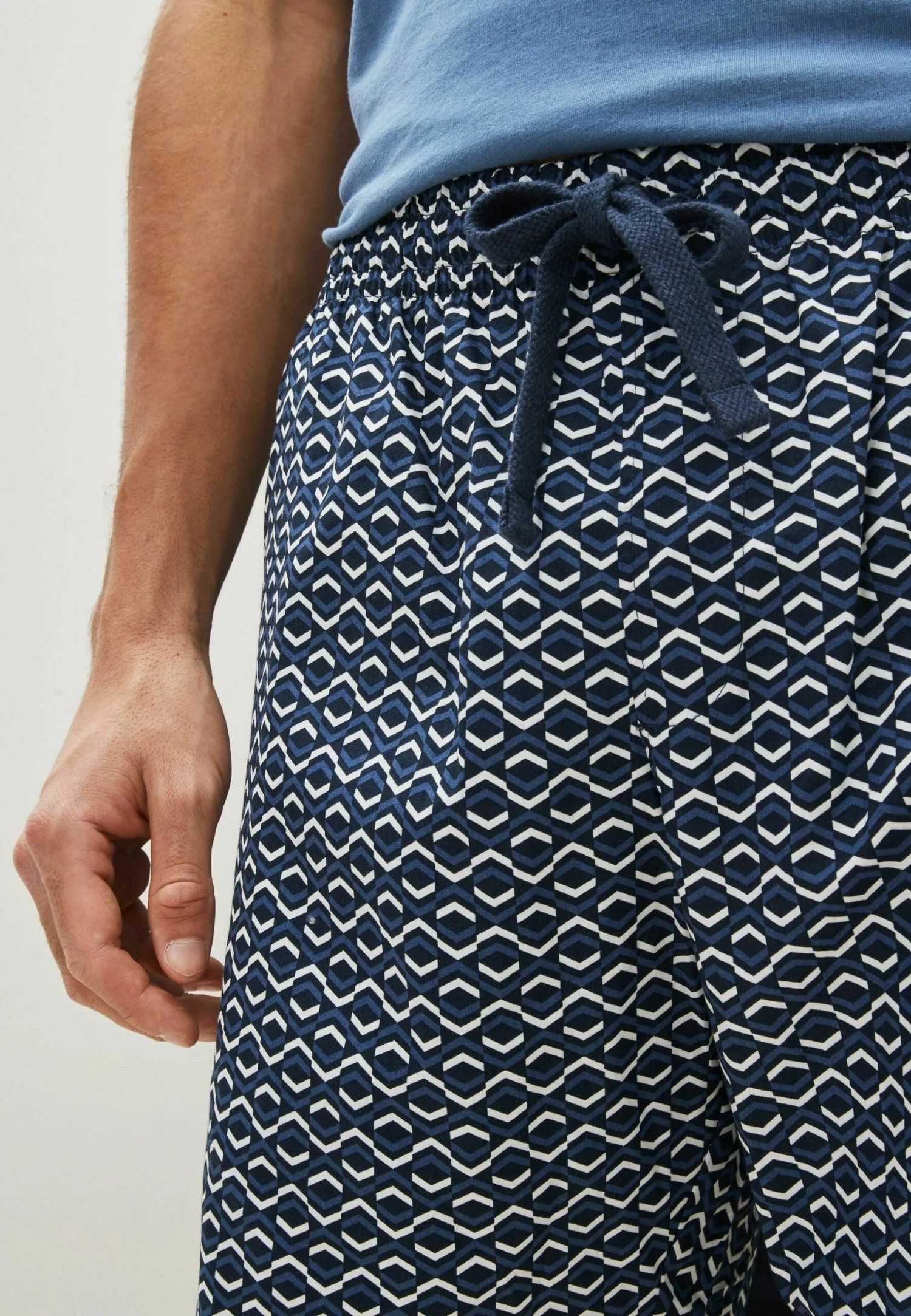 Next Set LightweightStandard - Pyjama - Blue Geo - Afbeelding 5