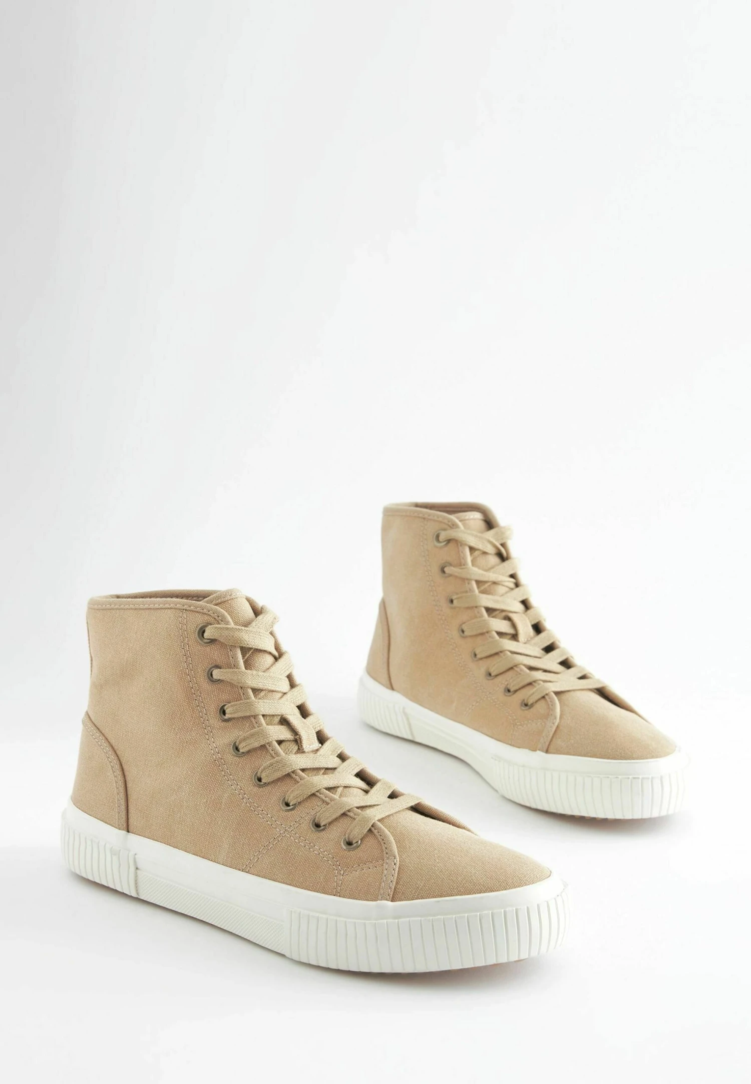 Next Sneakers Hoog - Stone Natural - Afbeelding 2