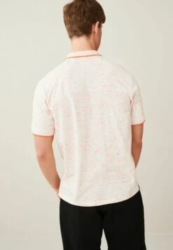 Next Soft Touch Standard - Poloshirt - White Orange