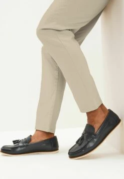 Next Embossed Tassel - Mocassins - Navy