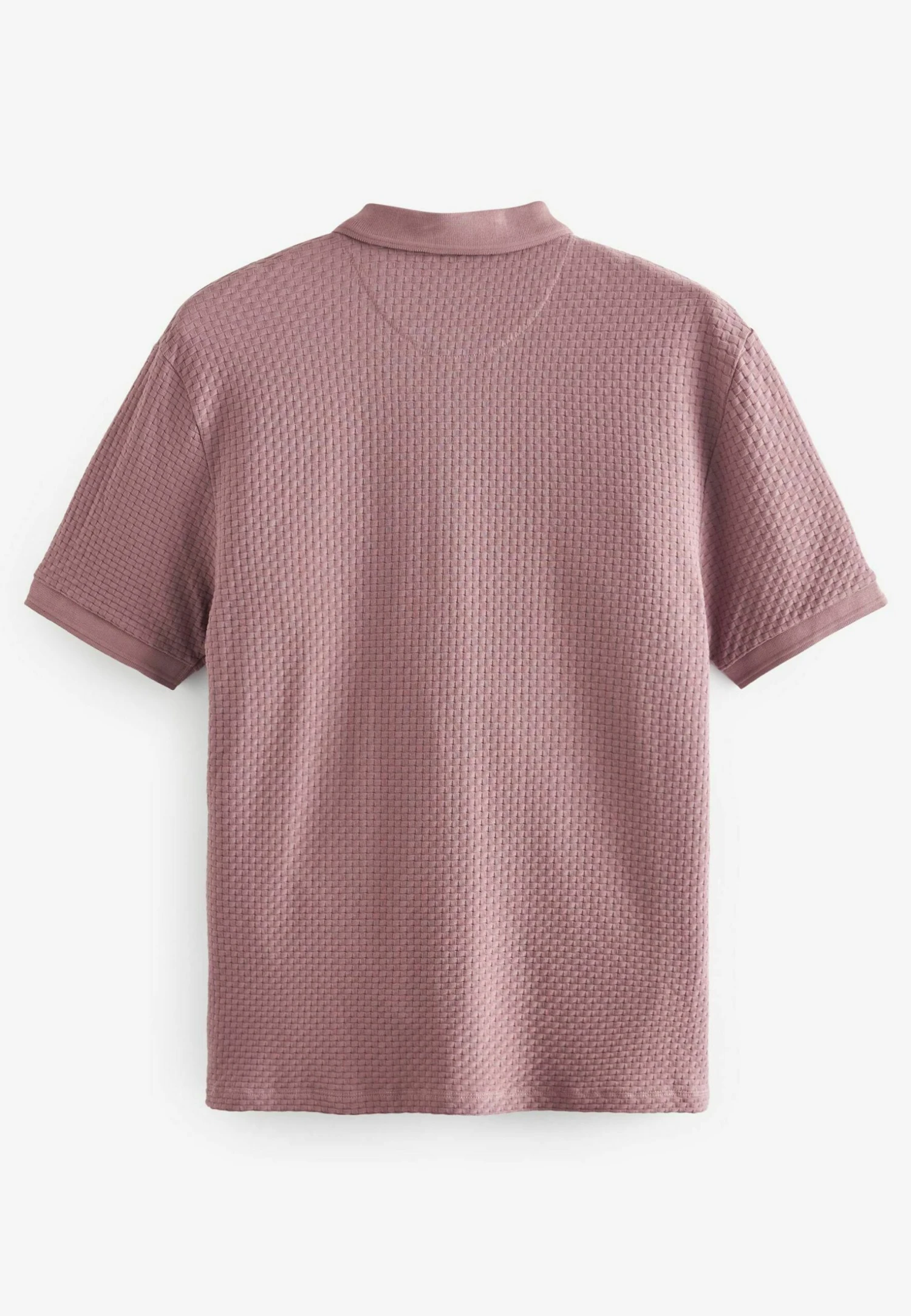 Next Textured- Poloshirt - Pink - Afbeelding 2